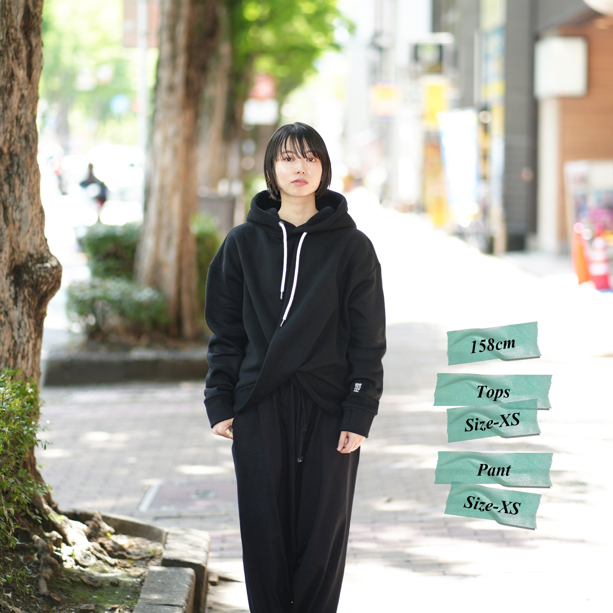 No:25678 | Name:OTS TWISTED HOODY | Color:Black【ONE TEASPOON_ワンティースプーン】