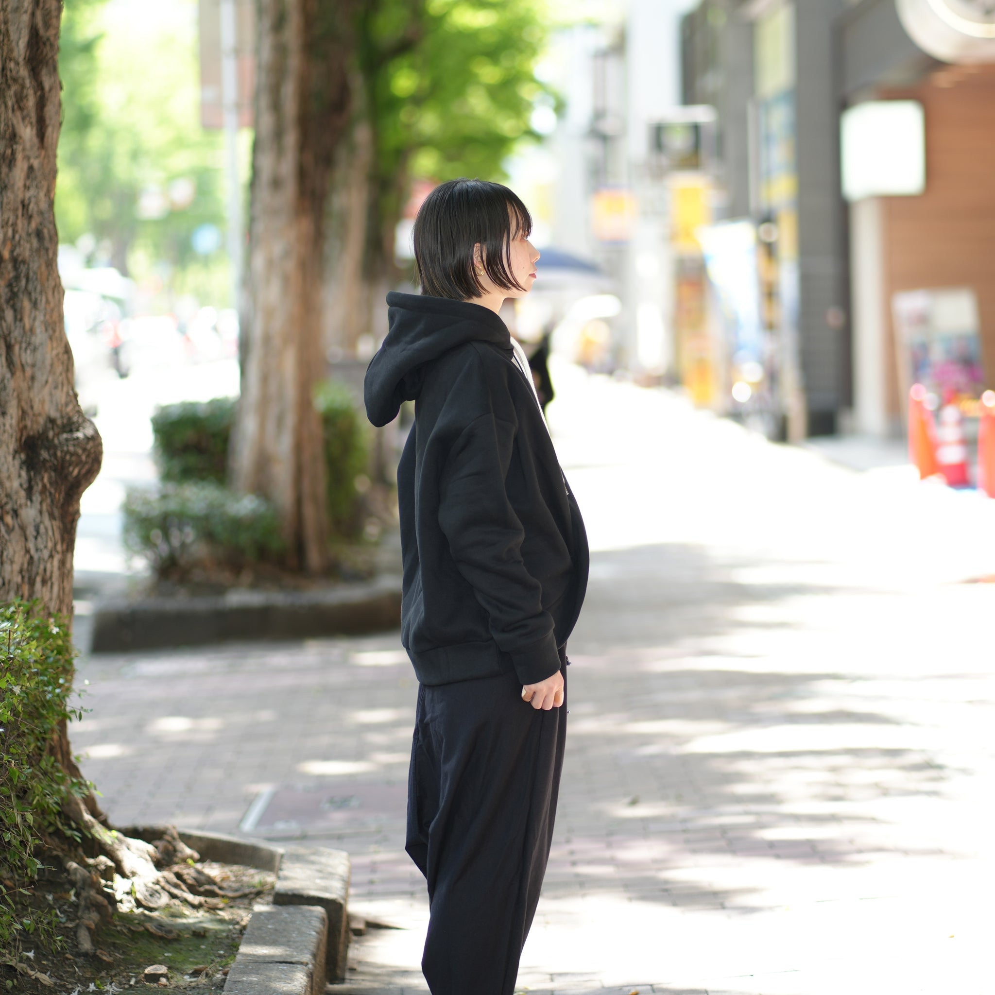 No:25678 | Name:OTS TWISTED HOODY | Color:Black【ONE TEASPOON_ワンティースプーン】