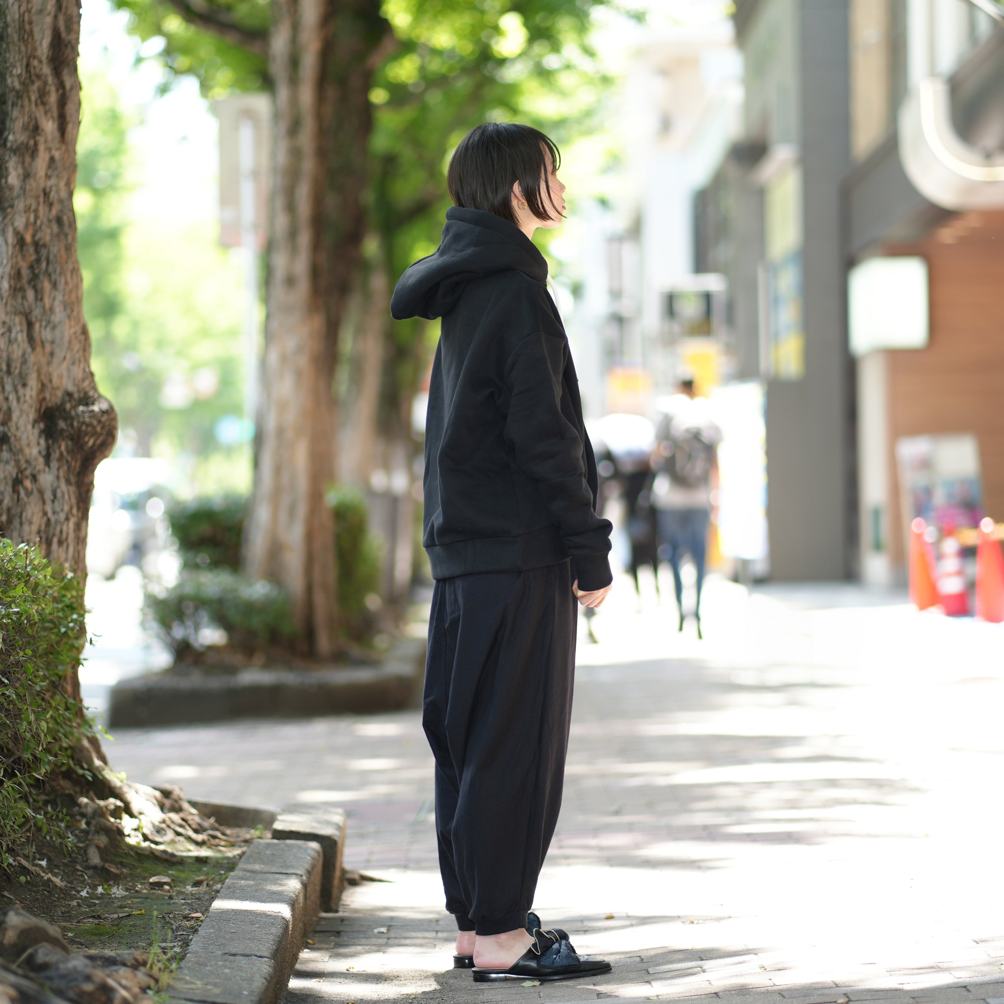 No:25678 | Name:OTS TWISTED HOODY | Color:Black【ONE TEASPOON_ワンティースプーン】