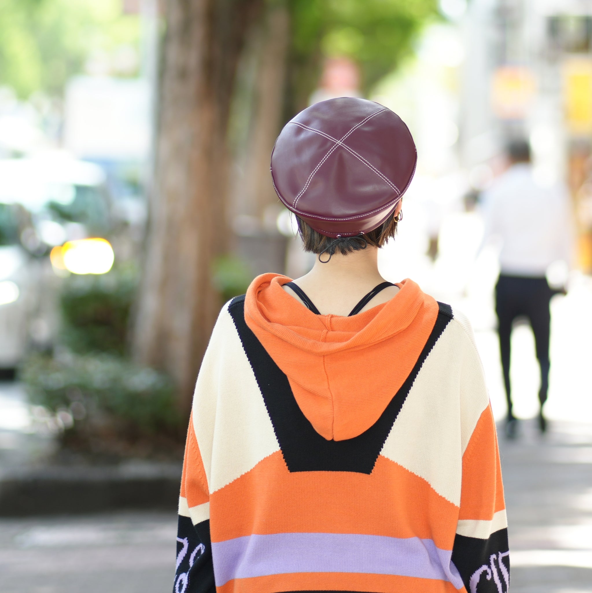 23ha01-01 | BRET | Color:Black/Merlot【BRIE LEON_ブリ―レオン】