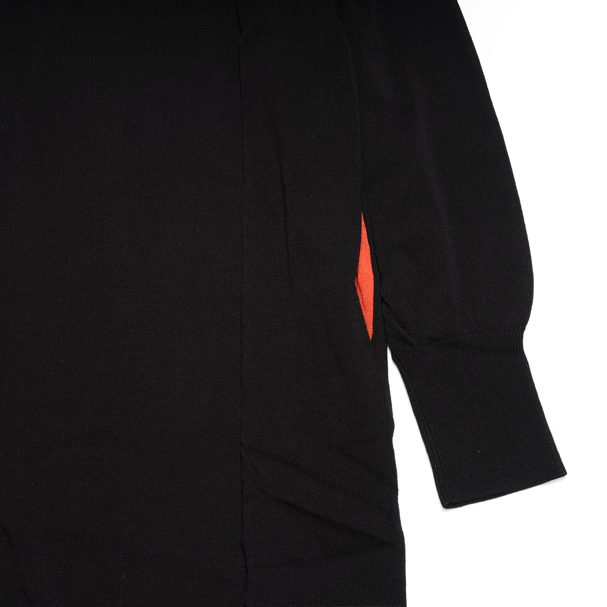 BSD24SS-17 2Way Knit Horror Coat – Black | BEDSIDEDRAMA