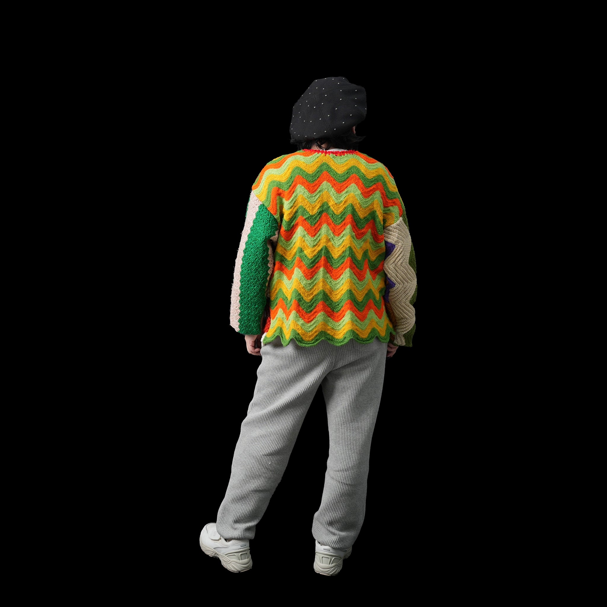 ASHBURY CREW KNIT – Multi_A / Multi_B | Size:Free | NASNGWAM