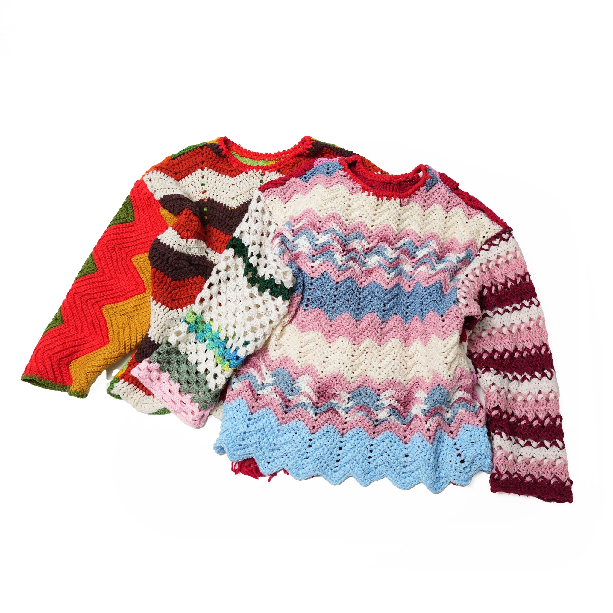 ASHBURY CREW KNIT – Multi_A / Multi_B | Size:Free | NASNGWAM