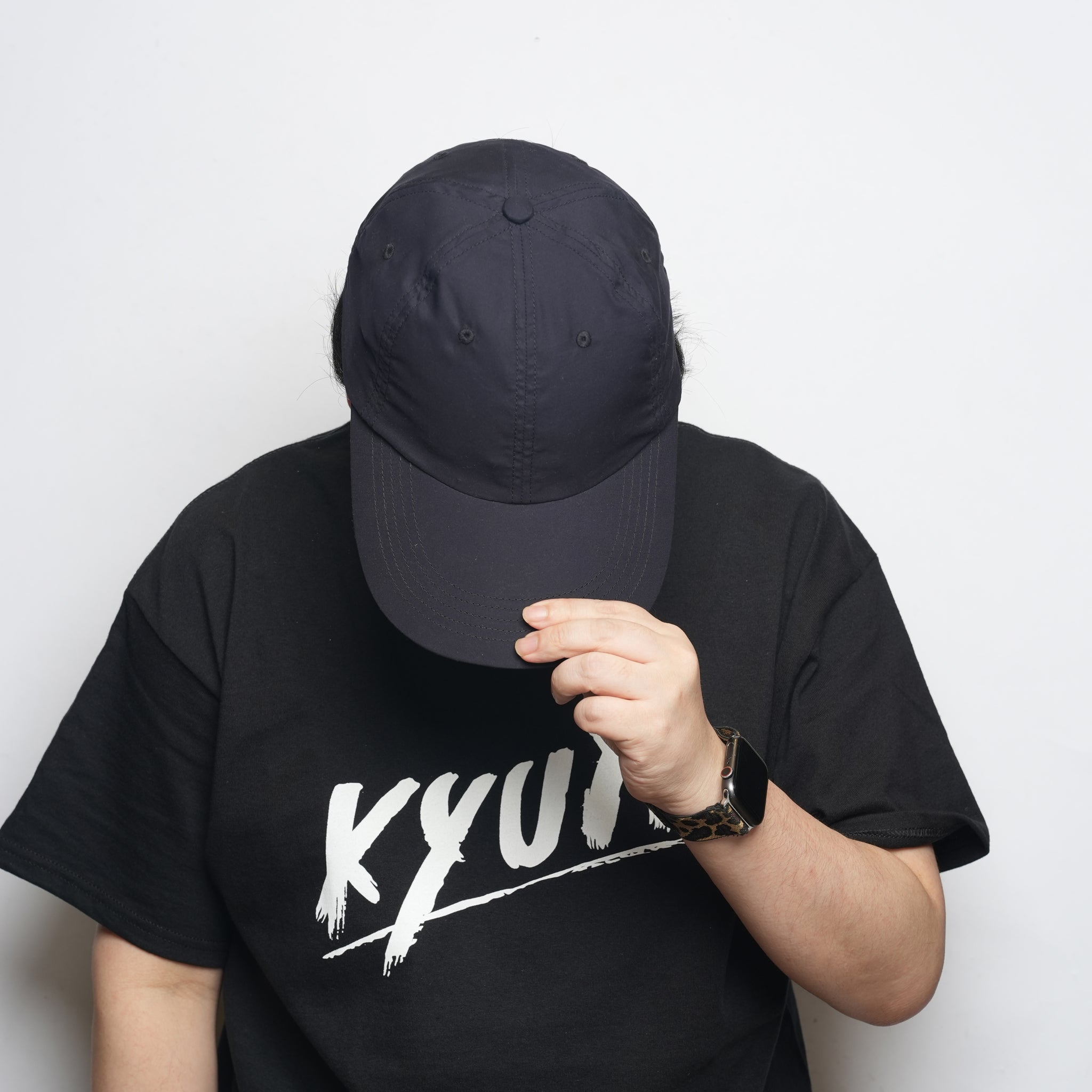 6 panel long brim cap – D.Navy(P) | stf-001-d.navy(p) | SHARE THE FANTASY