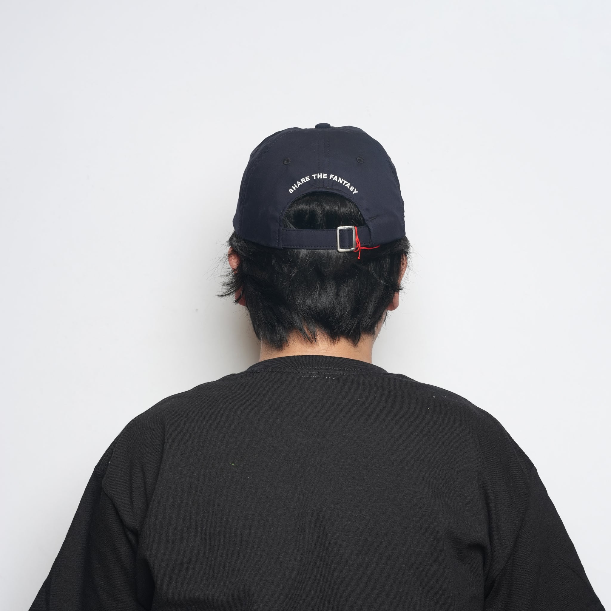 6 panel long brim cap – D.Navy(P) | stf-001-d.navy(p) | SHARE THE FANTASY