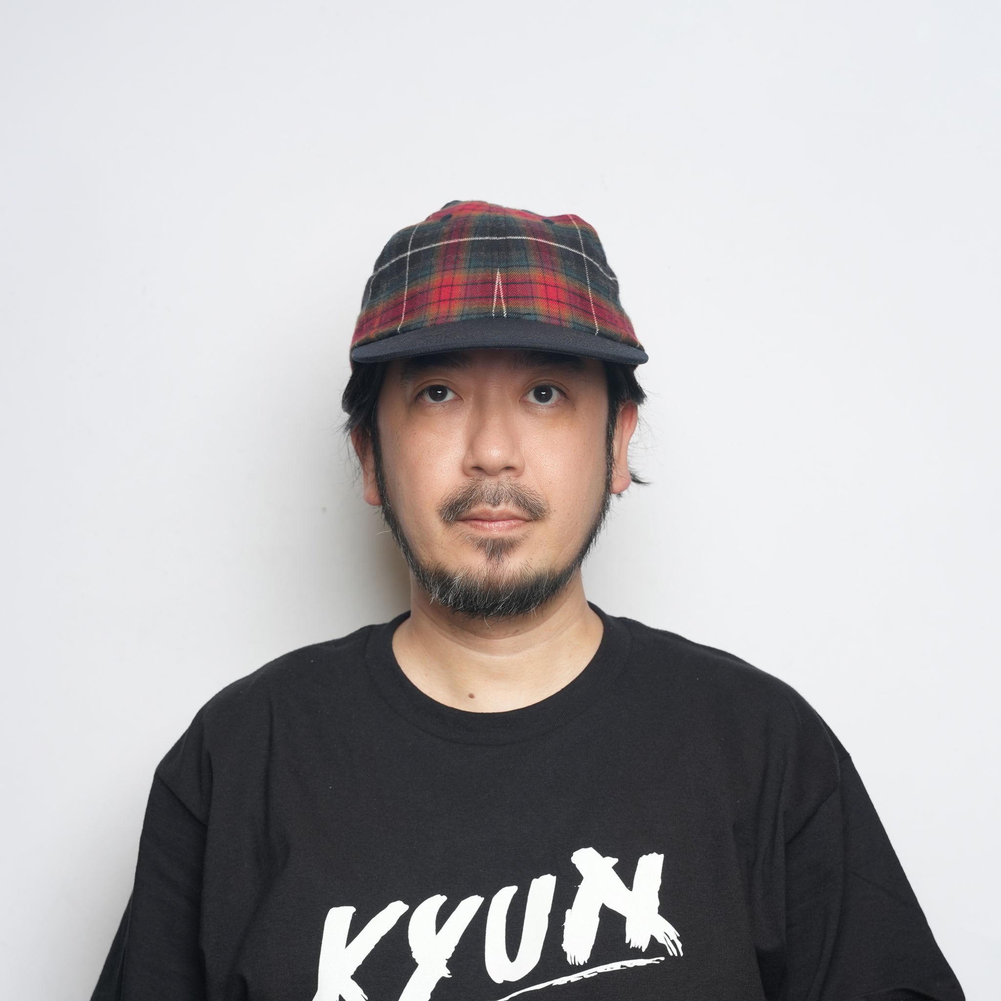 6 panel long brim cap – Red(C) | stf-001-red(c)_red(c) | SHARE THE FANTASY