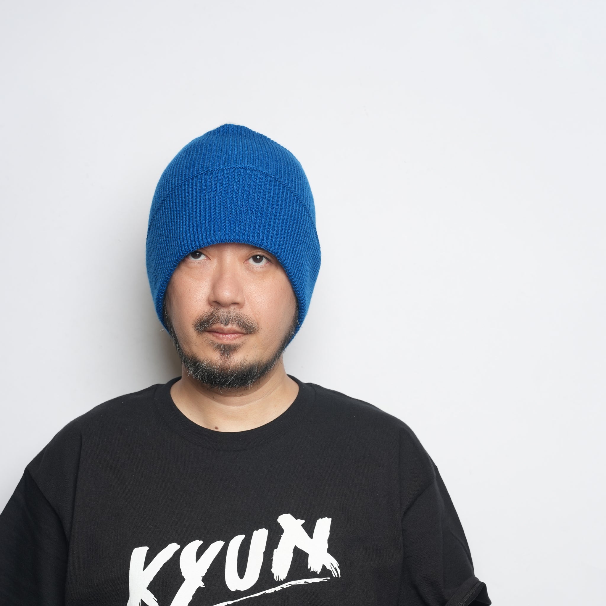 Flat beanie – Blue | PLATEAU STUDIO