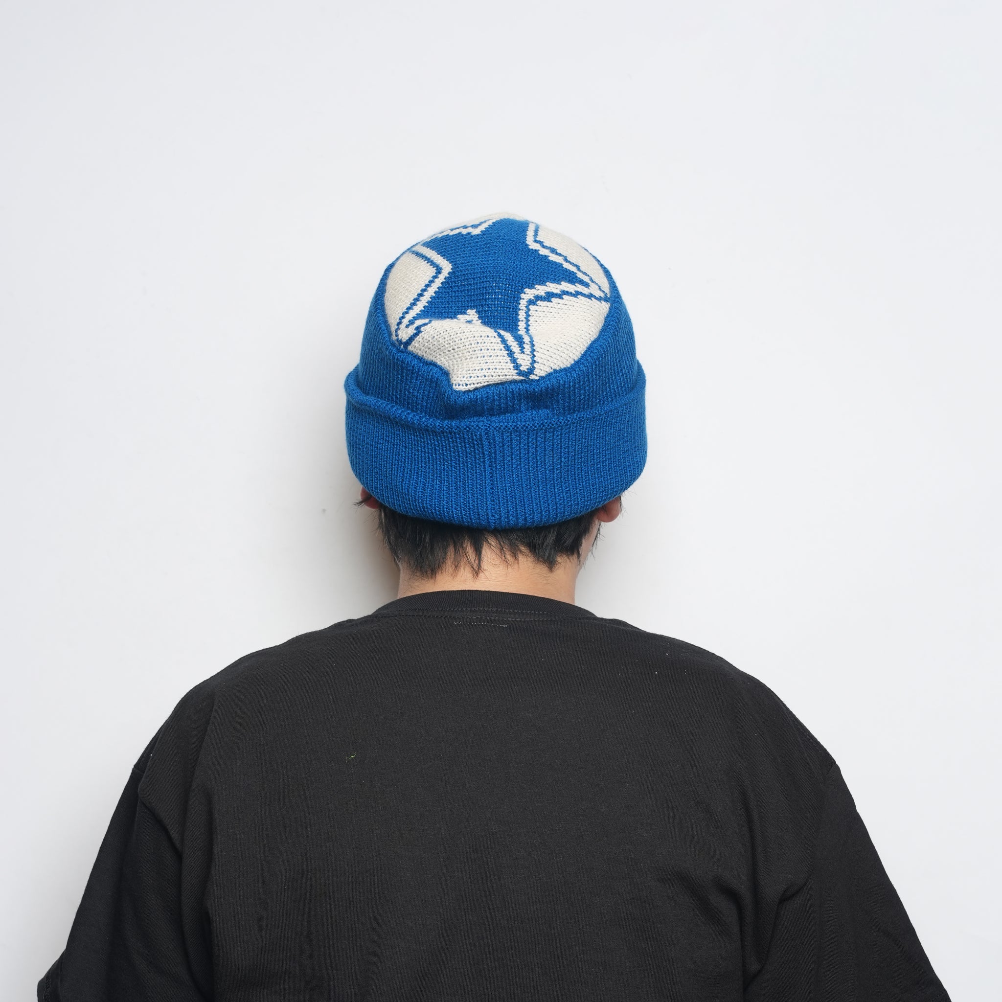 Flat beanie – Blue | PLATEAU STUDIO