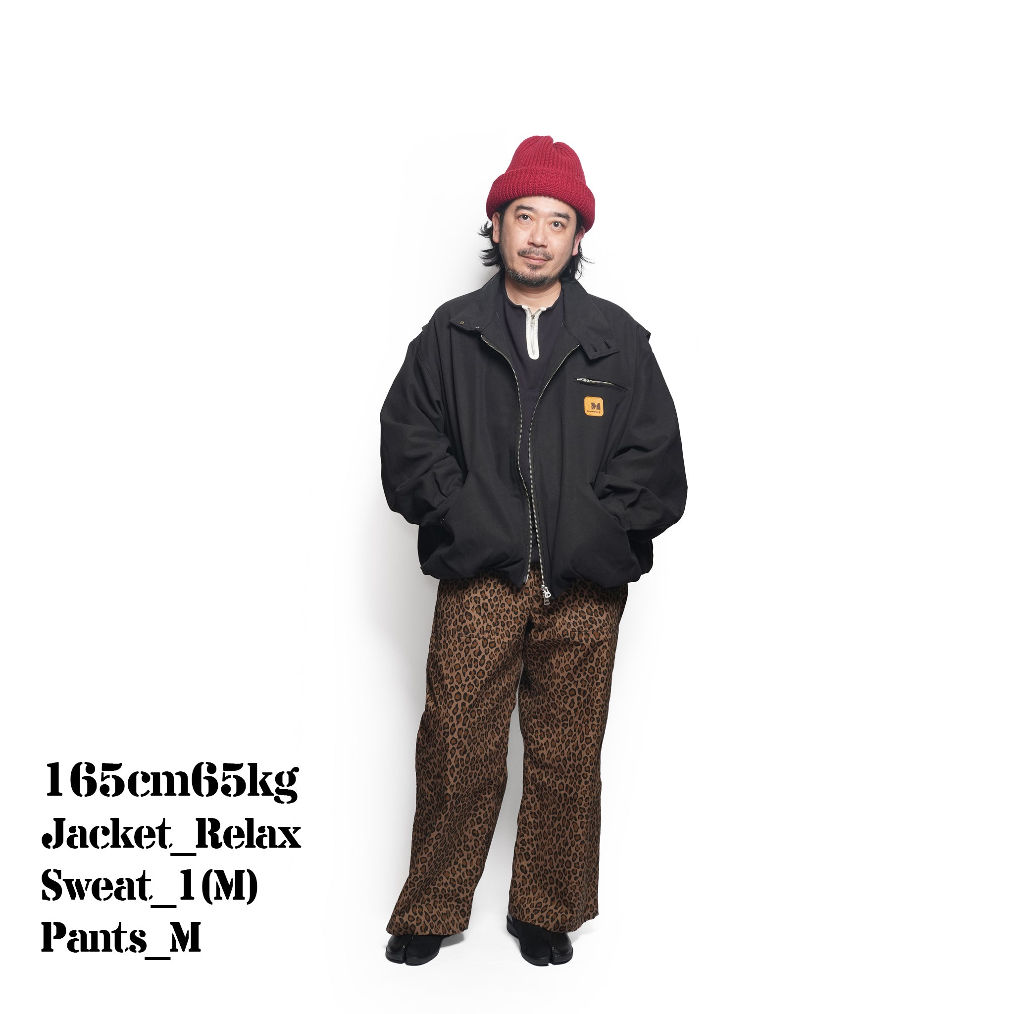 CHICAGO-JK | Color_Blk | No_MK26S-O-08_Blk【MASTERKEY_マスターキー】