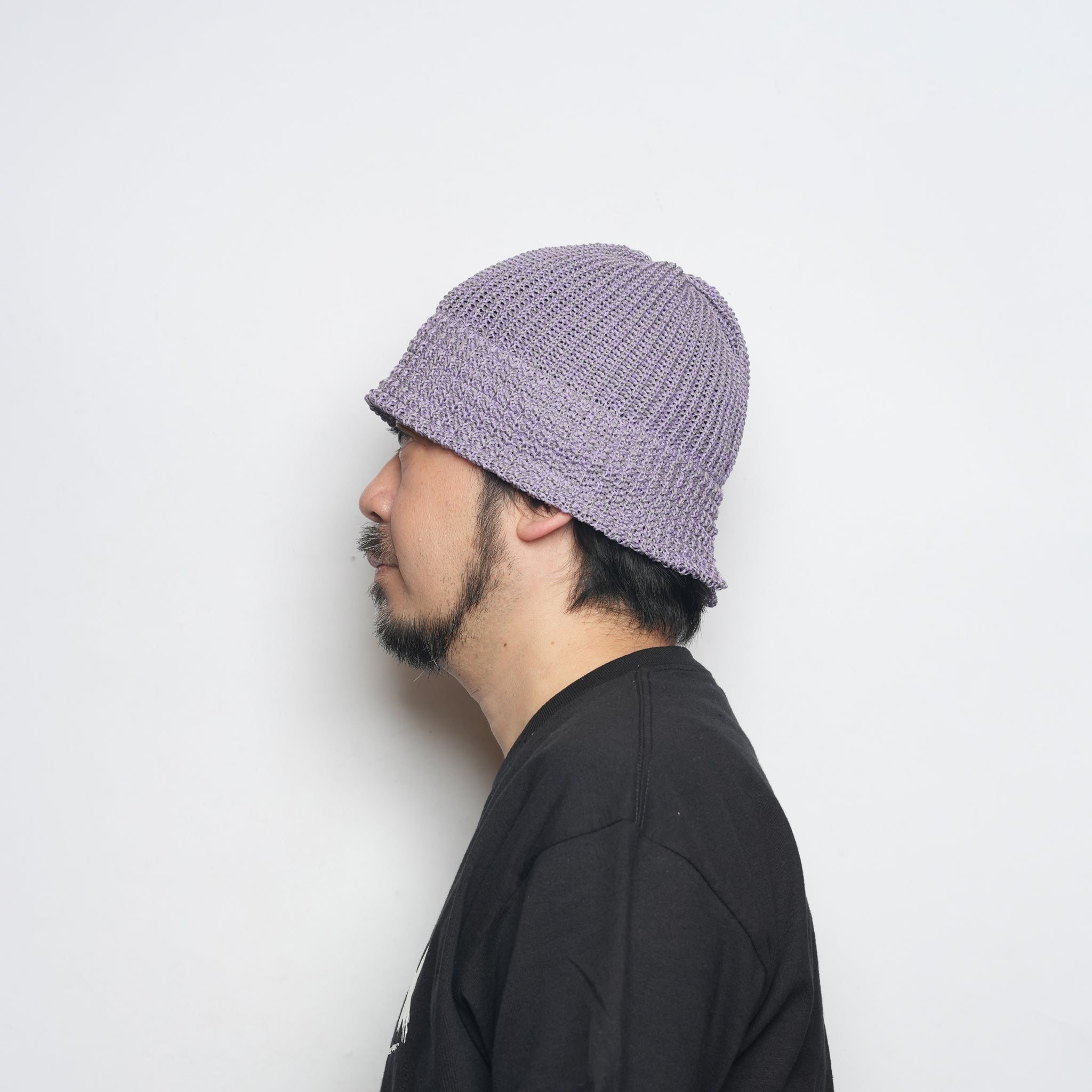 Summer Knit Hat – Purple | RACAL【ネコポス選択可能】