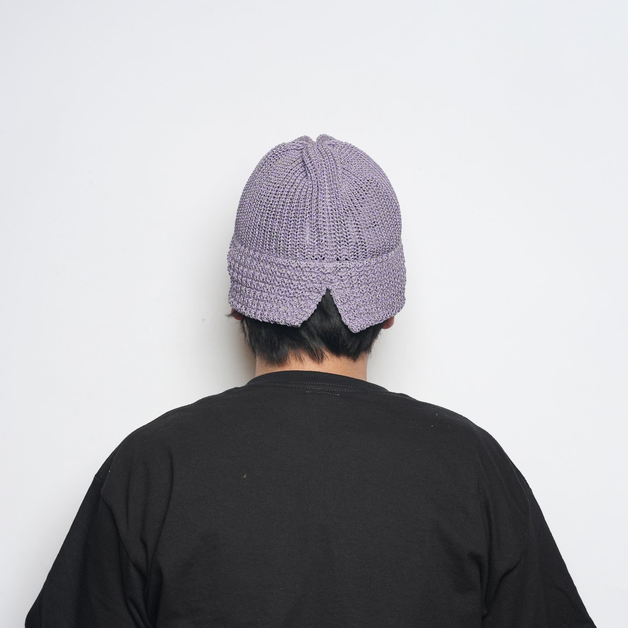 Summer Knit Hat – Purple | RACAL【ネコポス選択可能】