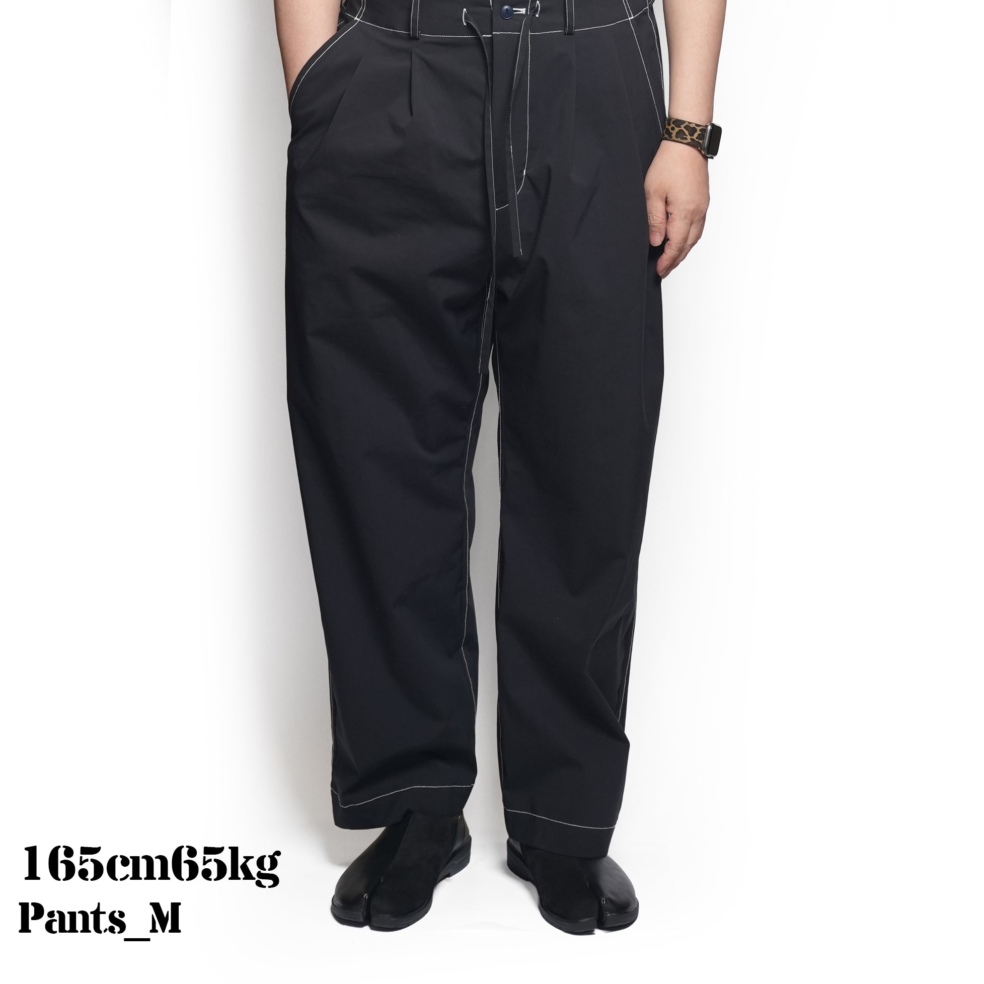 BAGS EASY PANTS-NYLON WASHER – Navy | BE-03_Navy|CATTA SHIRTS