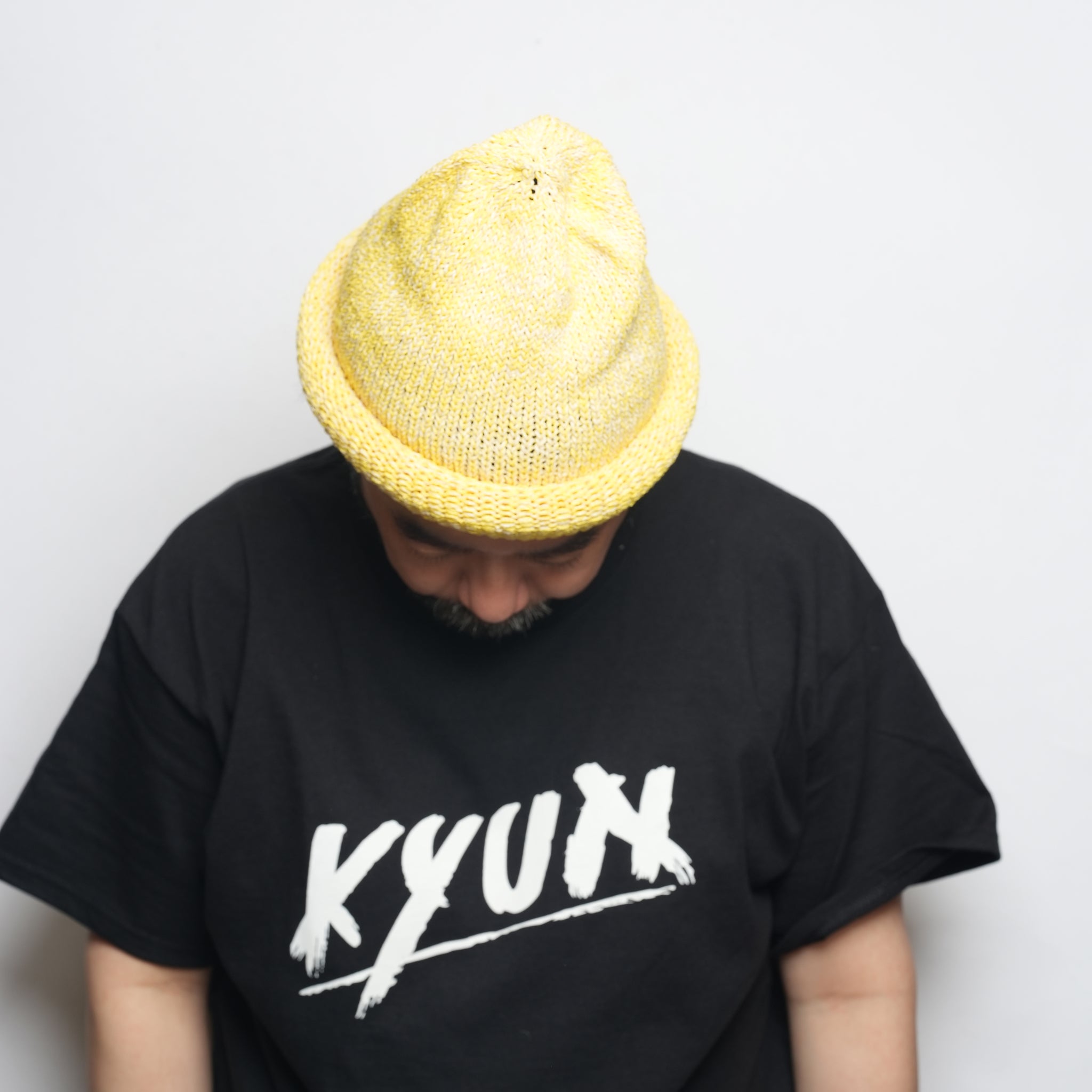 Roll Knit Cap – Yellow | INDIETRO ASSOCIATION