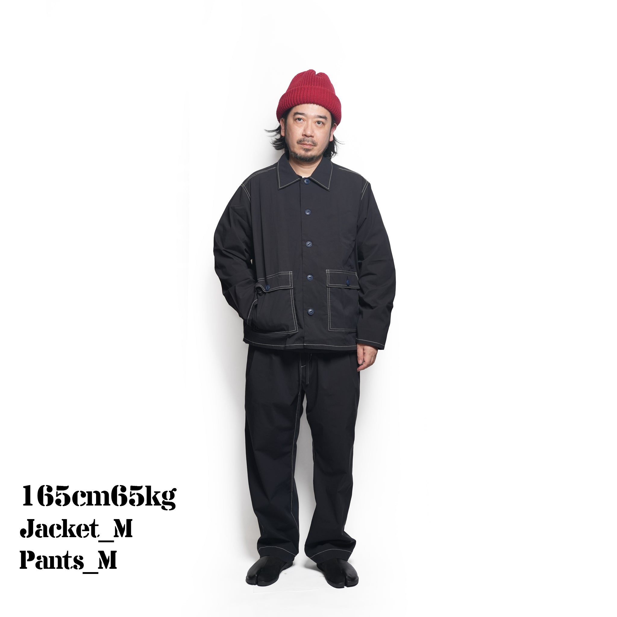 BAGS EASY PANTS-NYLON WASHER – Navy | BE-03_Navy|CATTA SHIRTS