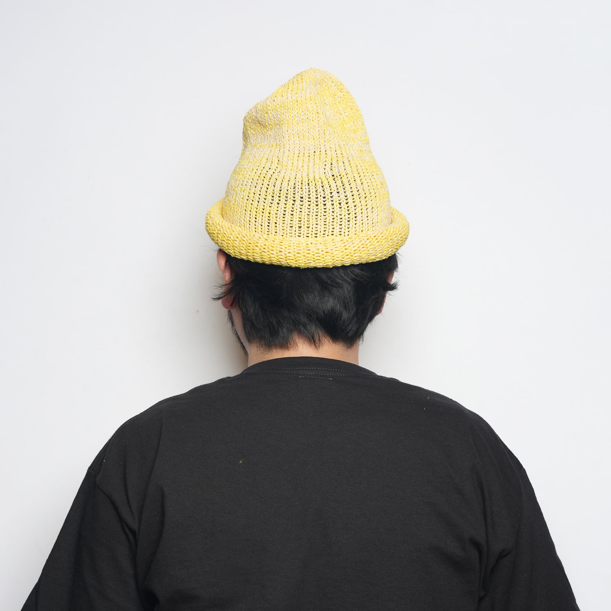 Roll Knit Cap – Yellow | INDIETRO ASSOCIATION