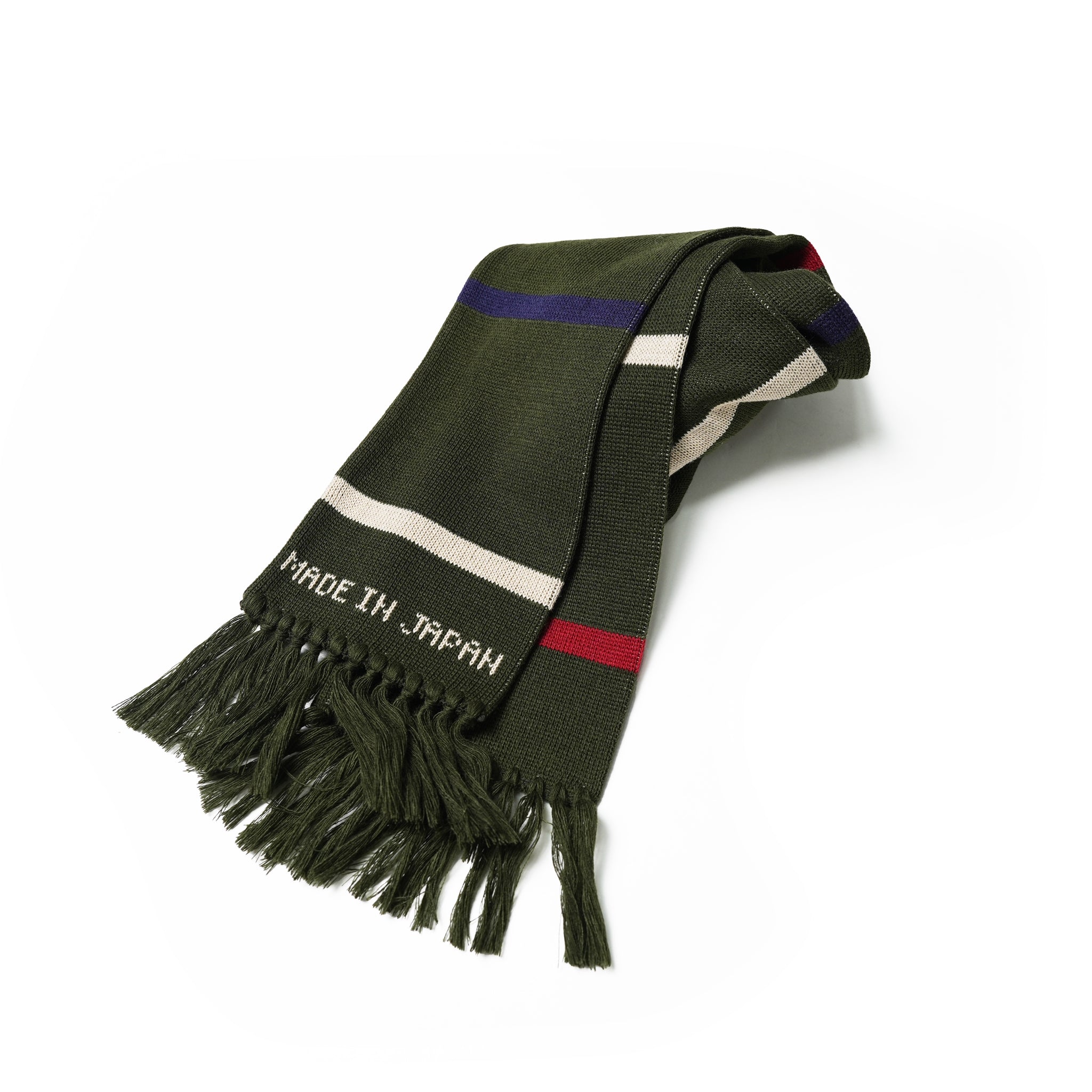 CINEMA SCARF | Color:Forest/Camel【CITYLIGHTS PRODUCTS_シティライツプロダクツ】