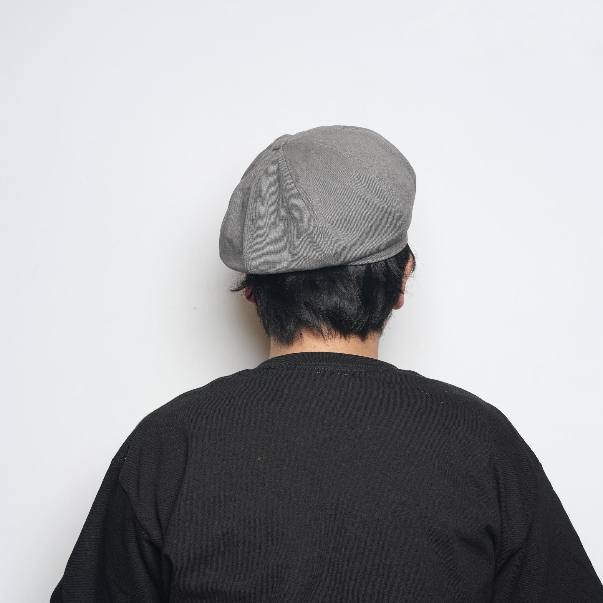 TWILL CASQUETTE – Gray/Black | QUOLT【ネコポス選択可能】