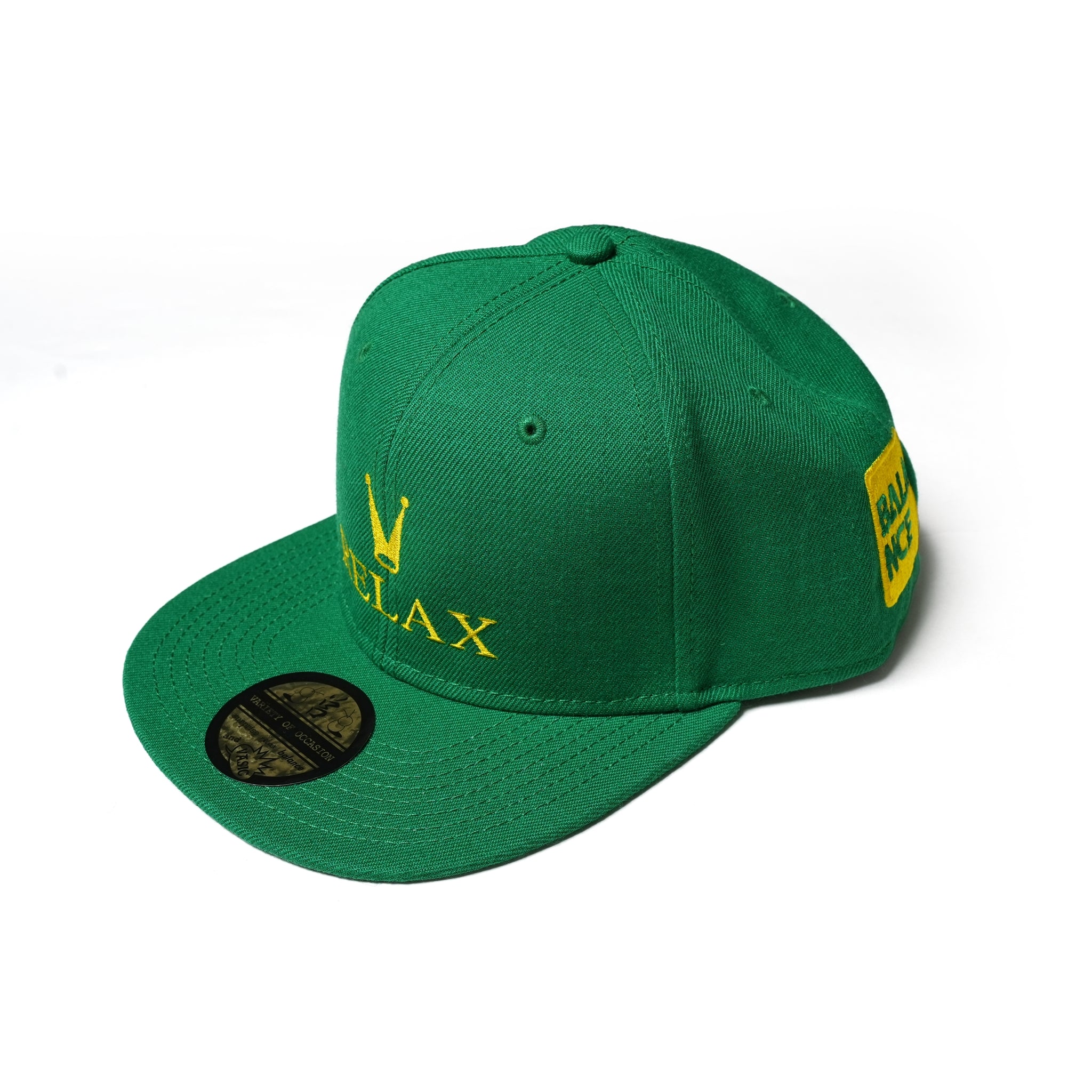 No:VOO-SPG-126 | Name:3P Cap | Color:Black/Green【VOO_ヴォー】