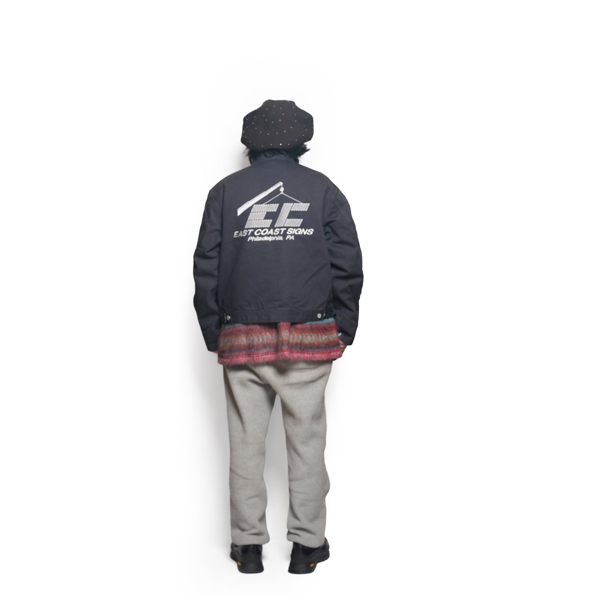 clopped EG jacket – Gray | tl26s004_Gray | THRIFTY LOOK