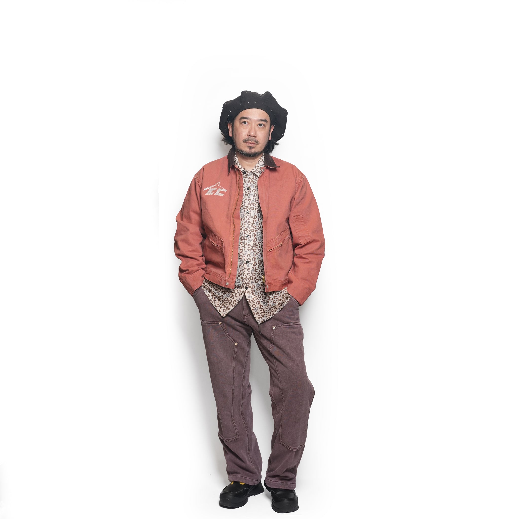 clopped EG jacket – Rose | tl26s004_Rose | THRIFTY LOOK