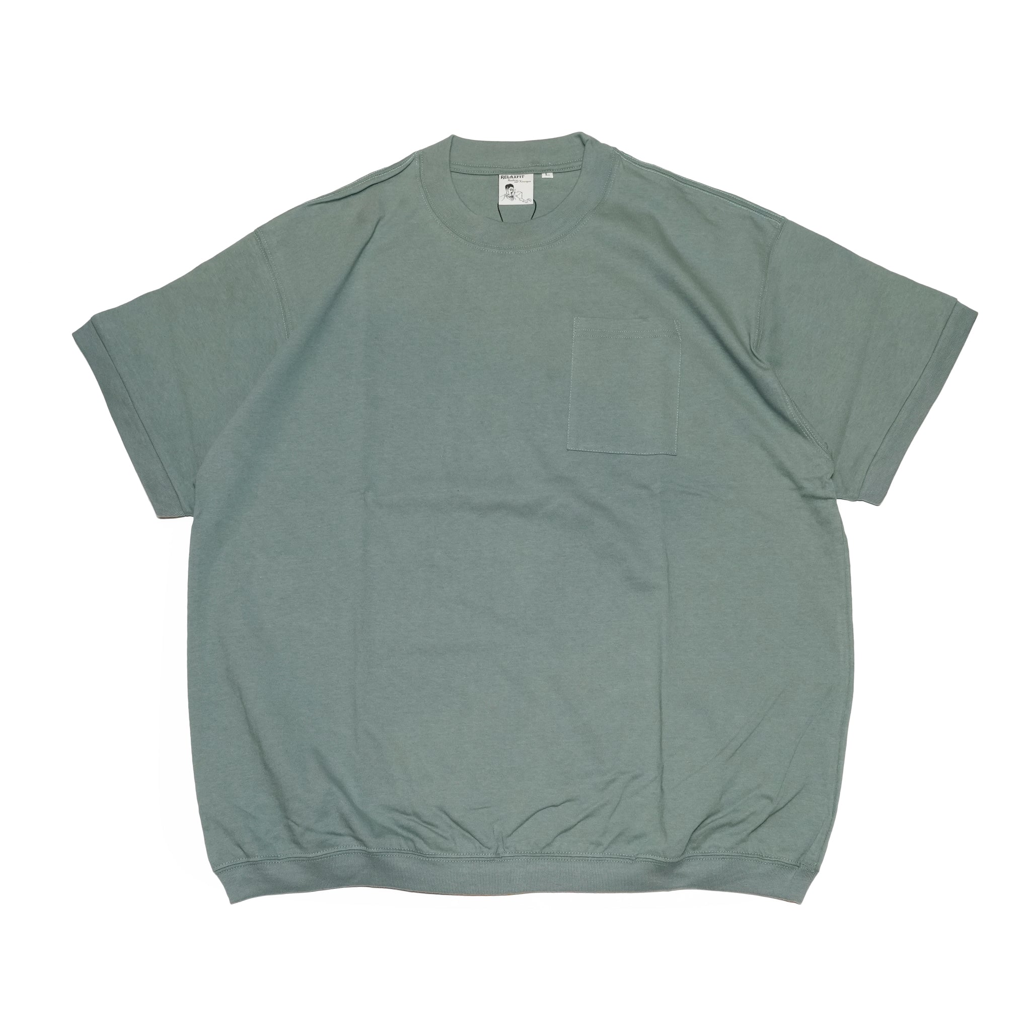 中南米Tシャツ風デザインの日本製リラックスシャツ|6.5oz厚手コットンのゆったりシルエット