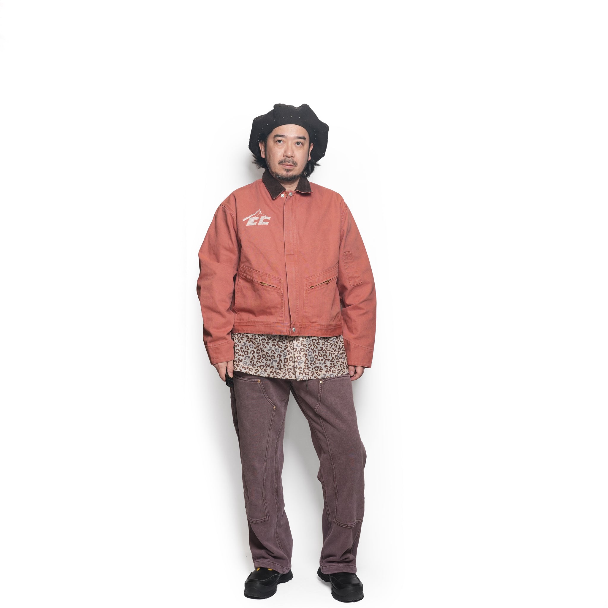 clopped EG jacket – Rose | tl26s004_Rose | THRIFTY LOOK