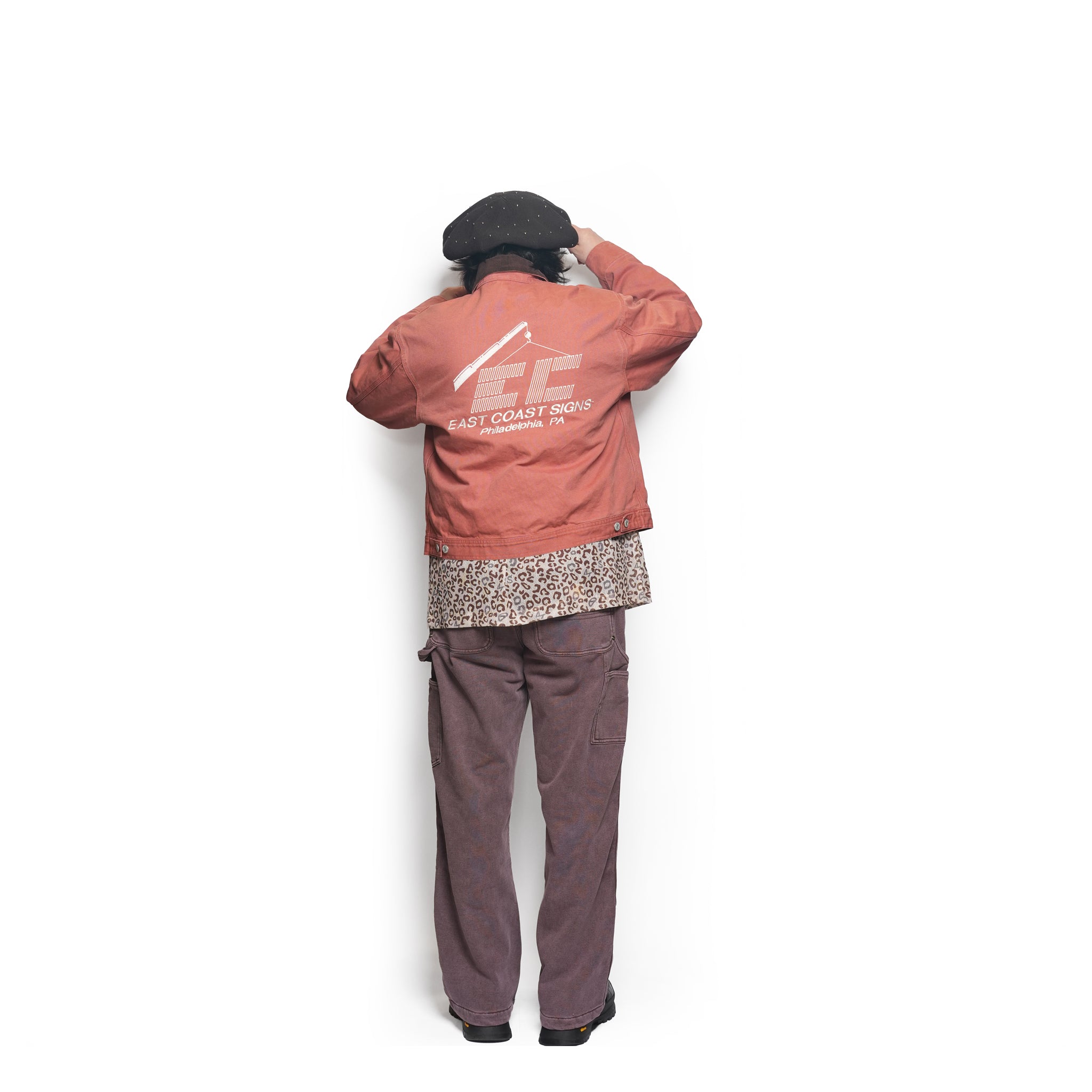 clopped EG jacket – Rose | tl26s004_Rose | THRIFTY LOOK