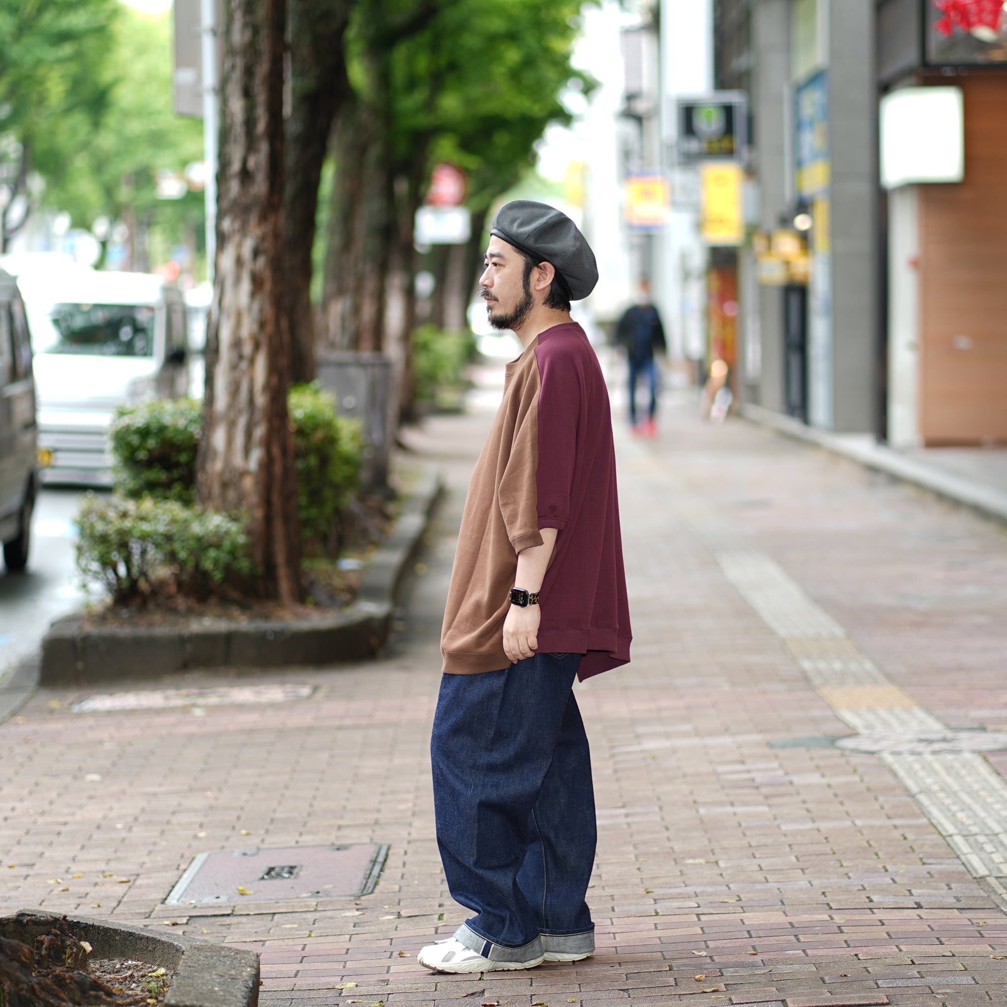 No:tb-sw0202_brwon | Name:ALL ROUND TRAINER S/S | Color:Brown【TRAINERBOYS_トレーナーボーイズ】