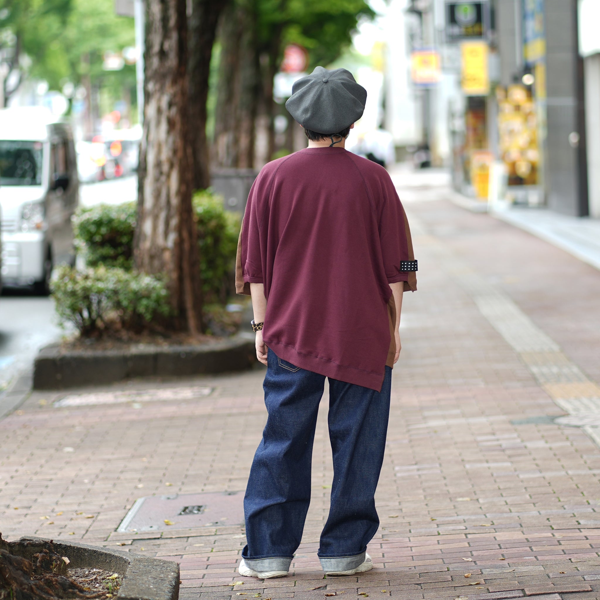 No:tb-sw0202_brwon | Name:ALL ROUND TRAINER S/S | Color:Brown【TRAINERBOYS_トレーナーボーイズ】