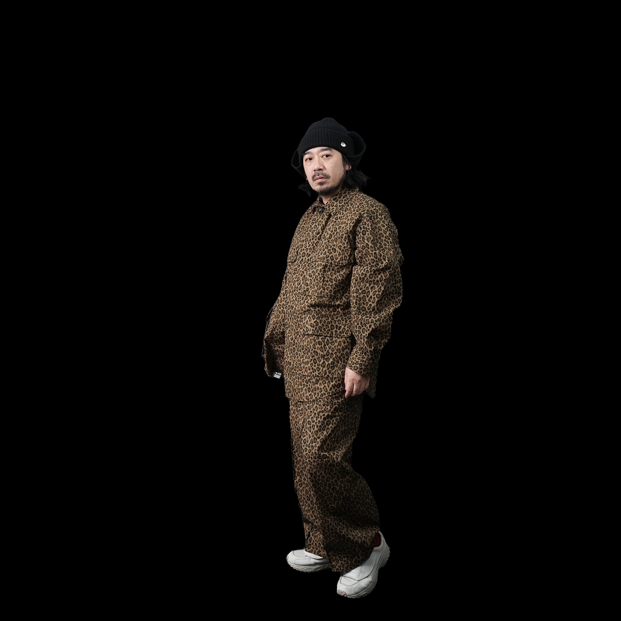 2024ss-BDU-01-LEO | BDU 6 POCKET SHIRT-RIP STOP(LEOPARD) | Color:Leopard【CATTA_カッタ】【archive】