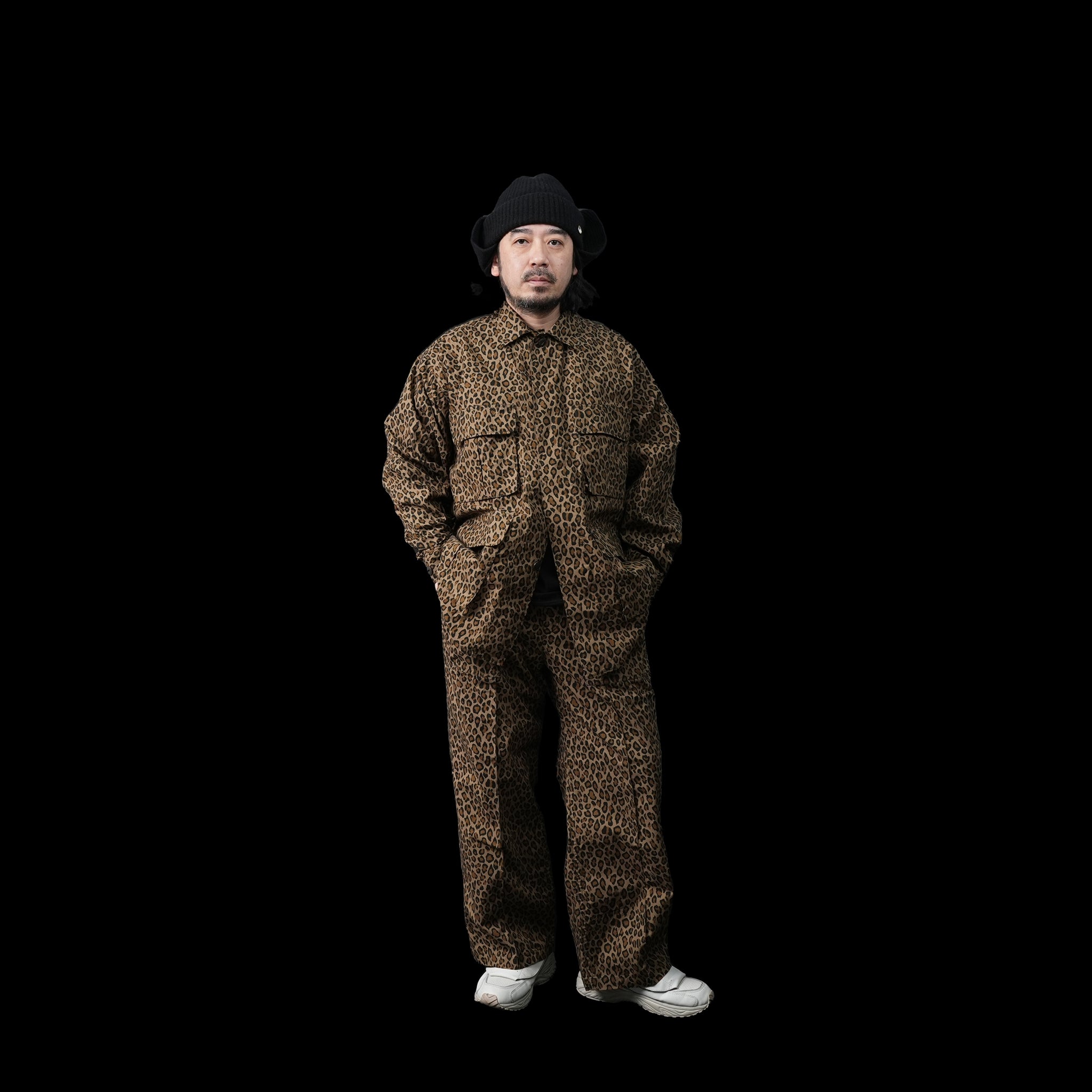 2024ss-BDU-01-LEO | BDU 6 POCKET SHIRT-RIP STOP(LEOPARD) | Color:Leopard【CATTA_カッタ】【archive】