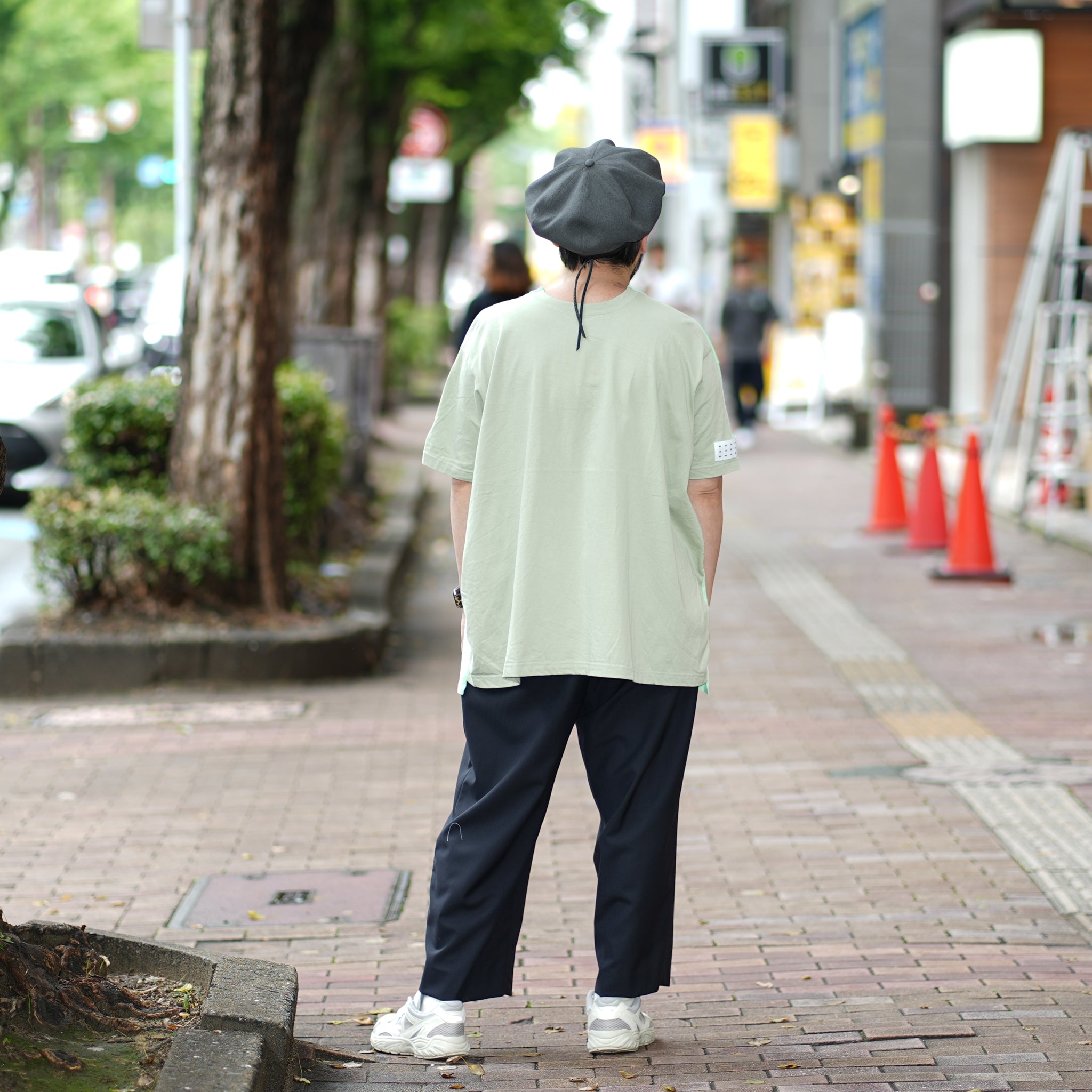 No:tb-t0200_lgreen | Name:ALL ROUND T-shirts | Color:L.green【TRAINERBOYS_トレーナーボーイズ】