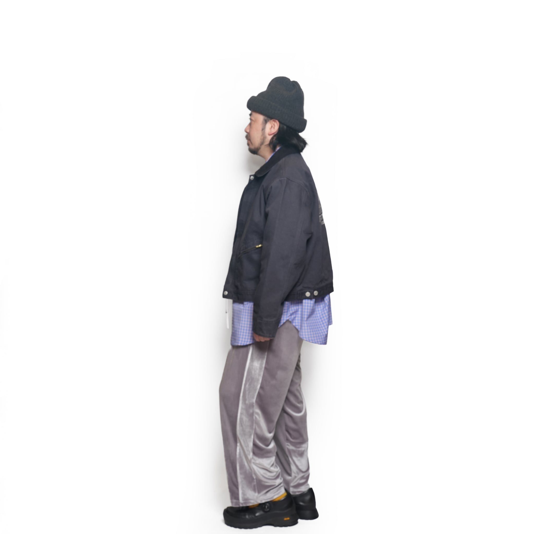 clopped EG jacket – Gray | tl26s004_Gray | THRIFTY LOOK