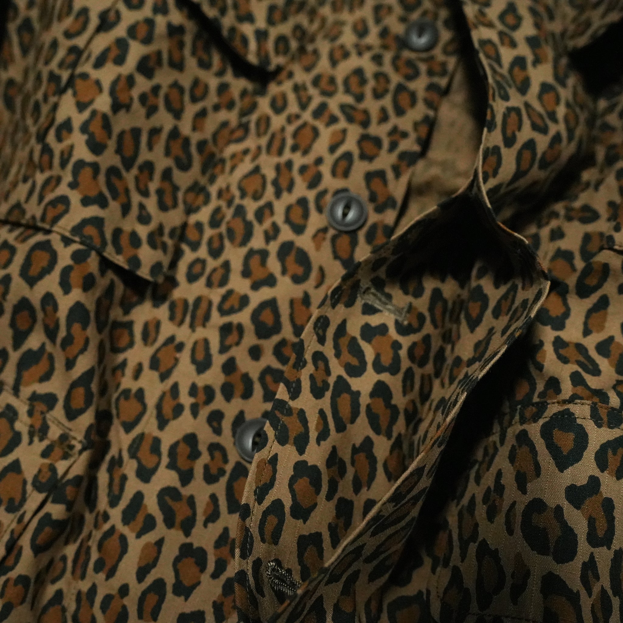 2024ss-BDU-01-LEO | BDU 6 POCKET SHIRT-RIP STOP(LEOPARD) | Color:Leopard【CATTA_カッタ】【archive】