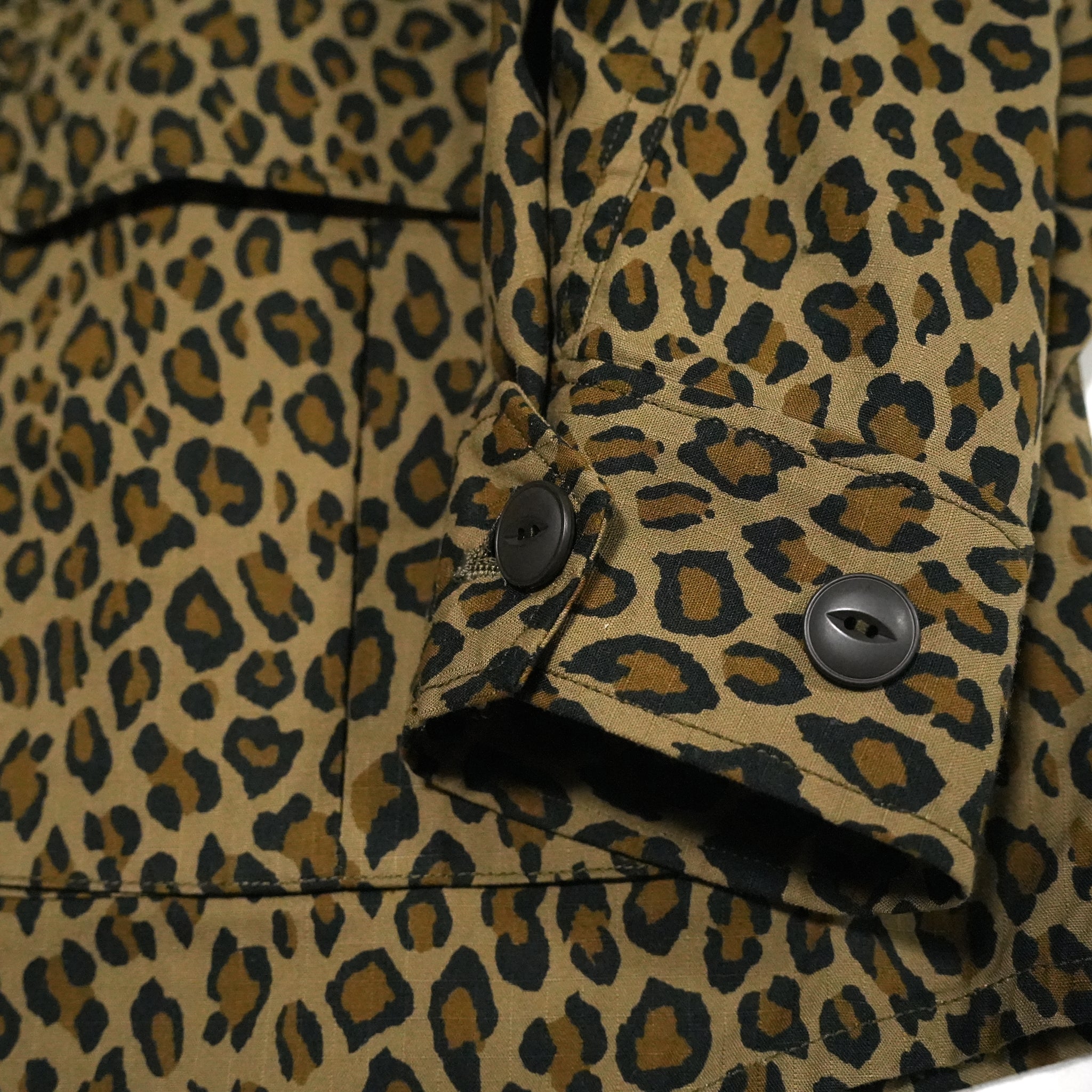 2024ss-BDU-01-LEO | BDU 6 POCKET SHIRT-RIP STOP(LEOPARD) | Color:Leopard【CATTA_カッタ】【archive】