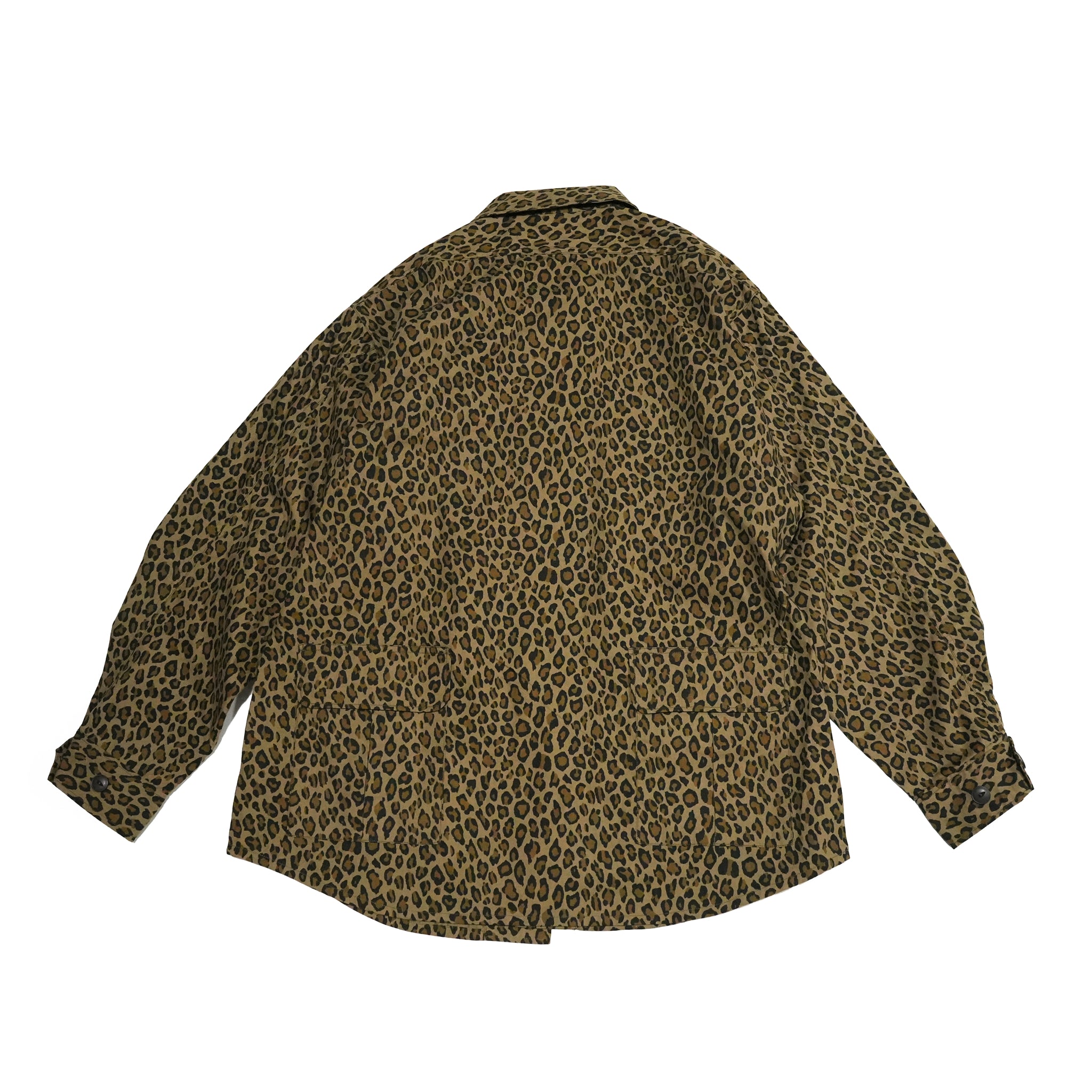 2024ss-BDU-01-LEO | BDU 6 POCKET SHIRT-RIP STOP(LEOPARD) | Color:Leopard【CATTA_カッタ】【archive】