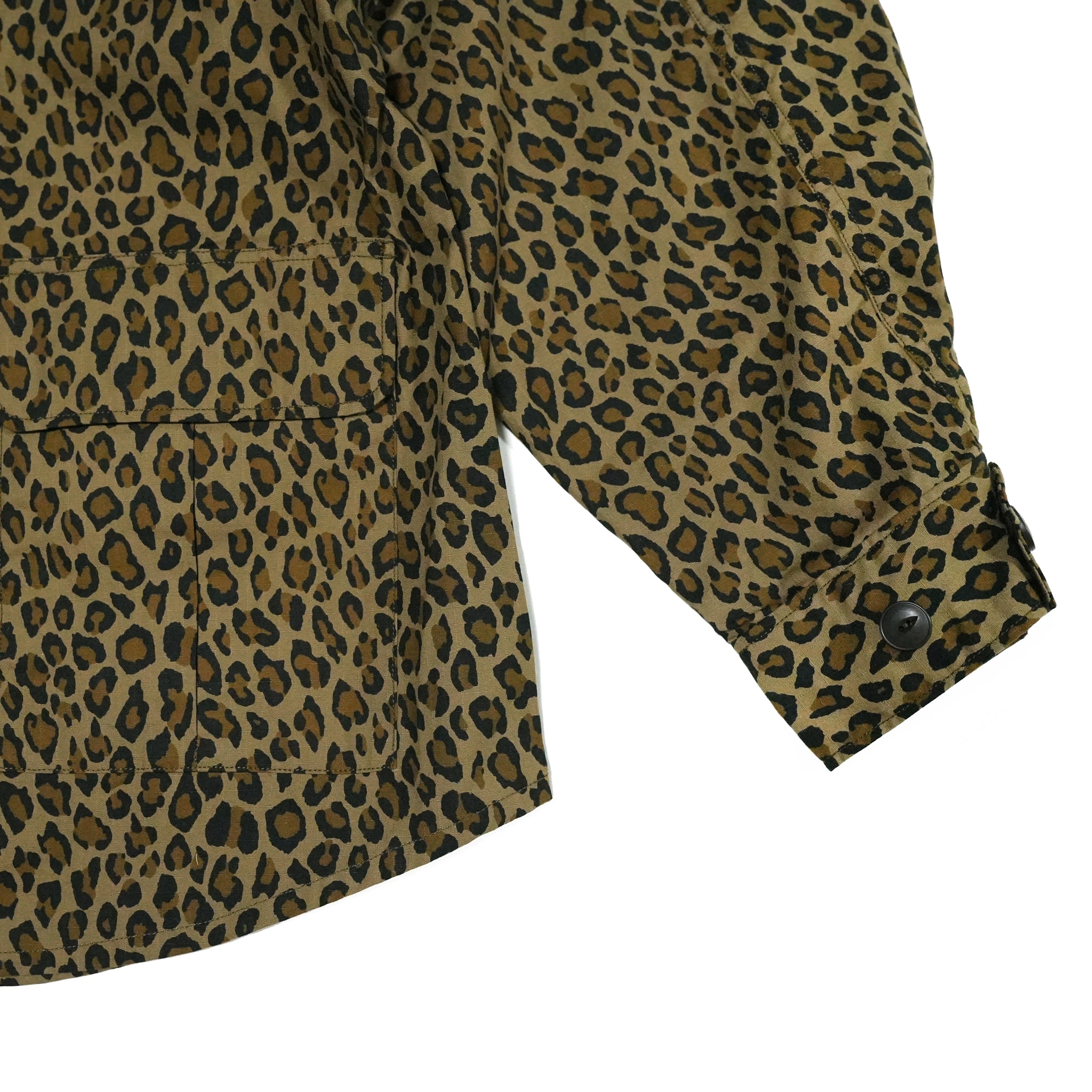 2024ss-BDU-01-LEO | BDU 6 POCKET SHIRT-RIP STOP(LEOPARD) | Color:Leopard【CATTA_カッタ】【archive】