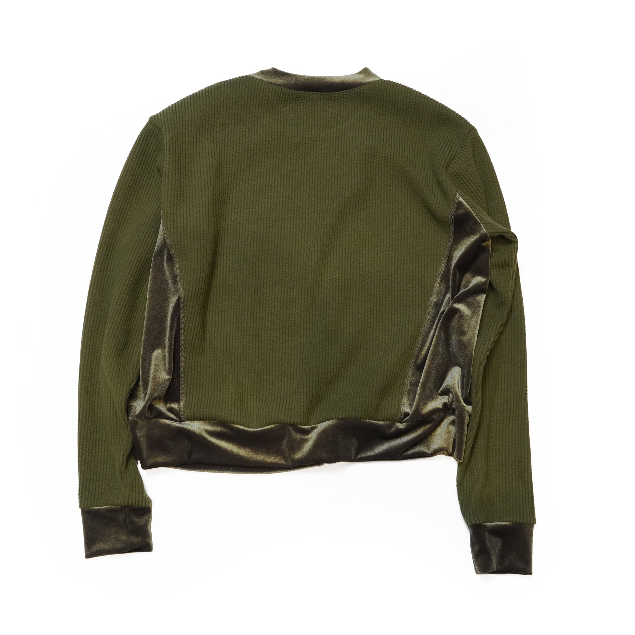 ニットコール&ベロアトップス – Olive | 2601KT101_Olive | LOOPER