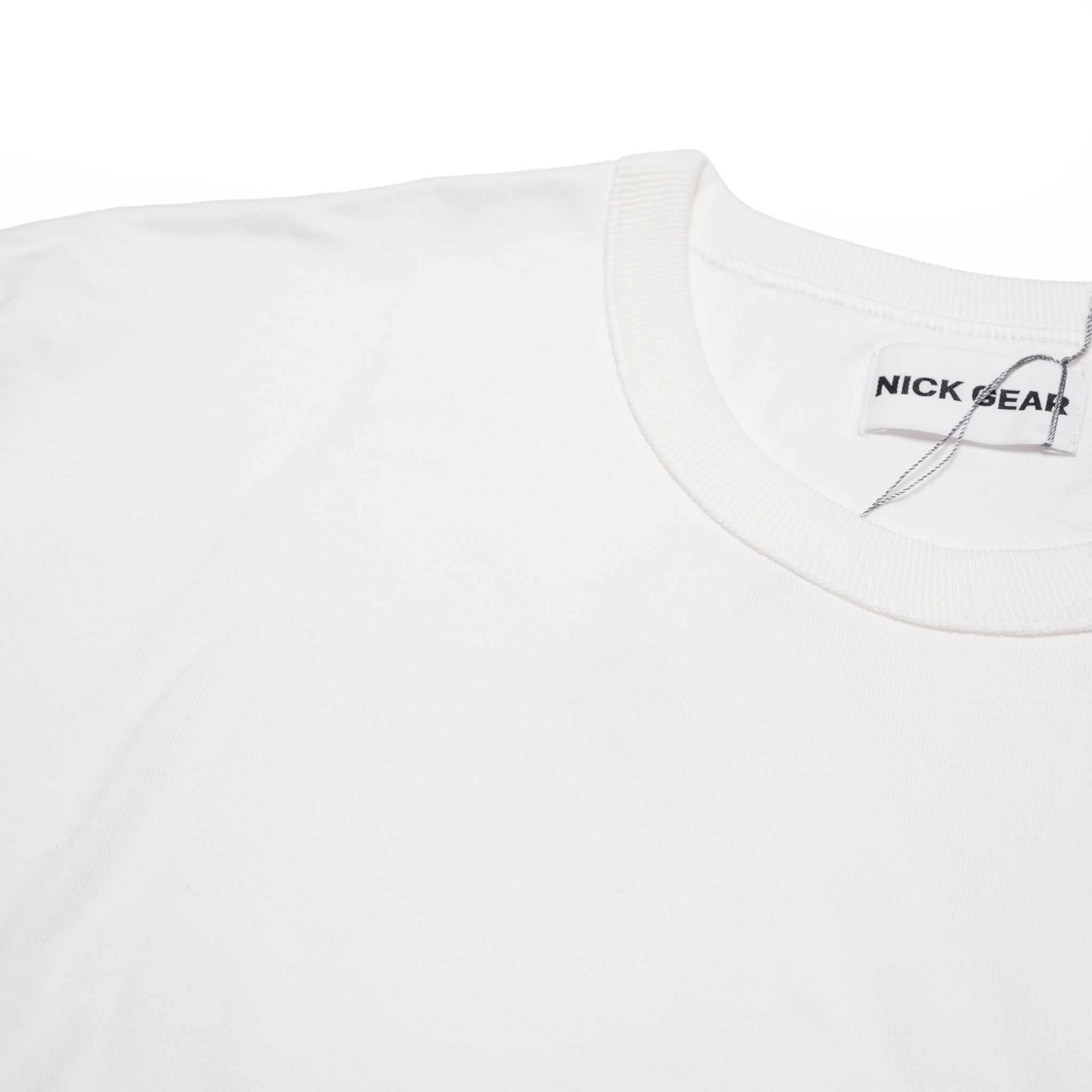 Wave T-Shirt – White | NICK GEAR