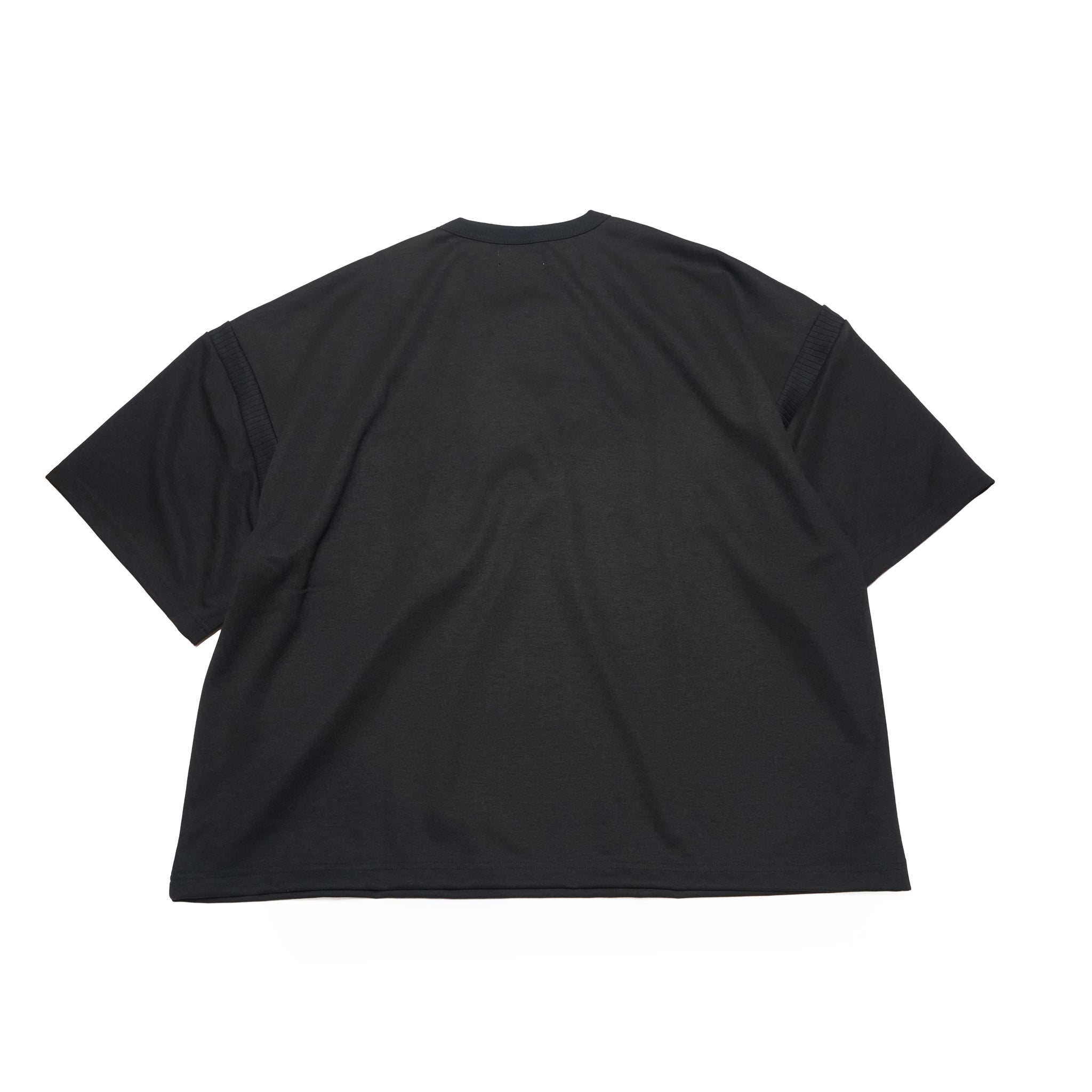 Rib T-Shirt – Black | NICK GEAR