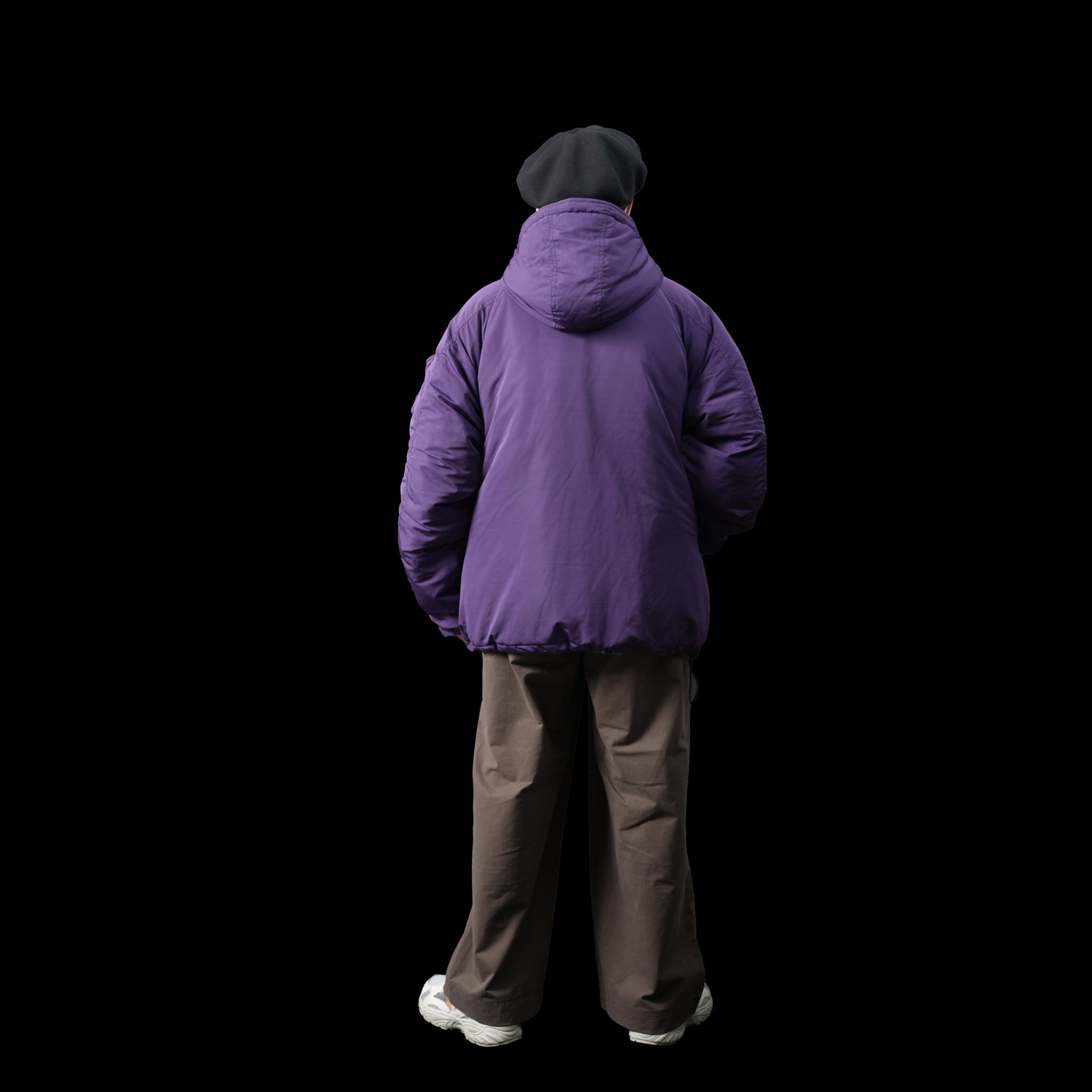 HYATT PUFF – Black / Purple | KELEN MEN