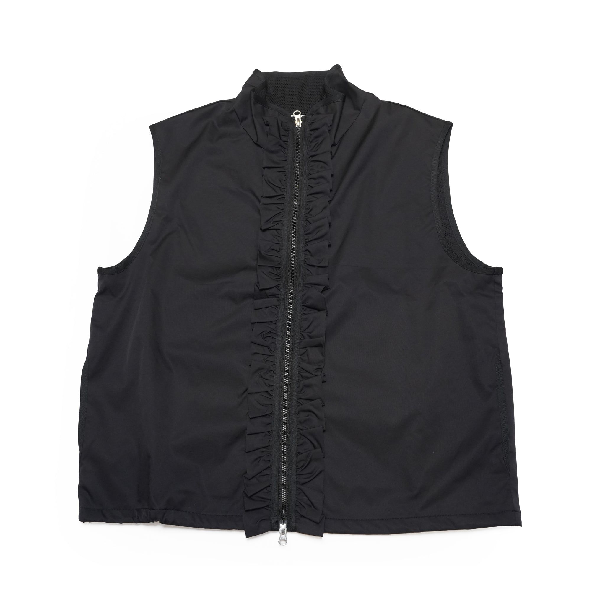 Frill Vest | Color_Black | No_26S-03_Black【NICK GEAR_ニックギア】【入荷予定アイテム・入荷連絡可能】