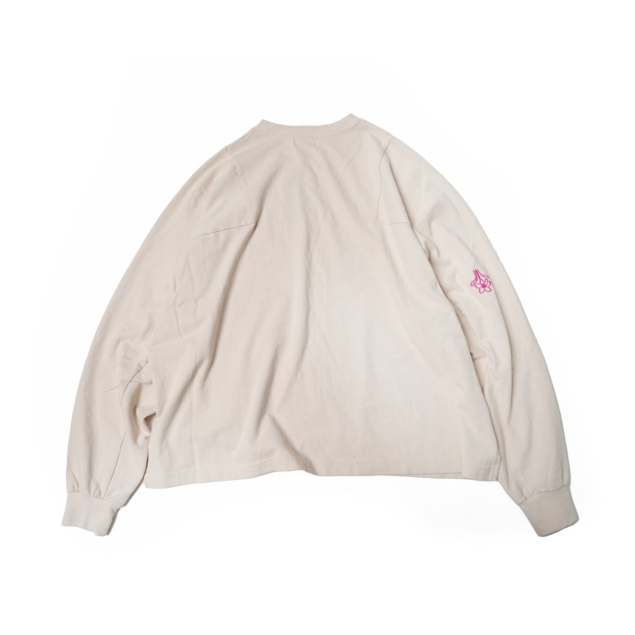 Embroidery Panel Long Sleeve – Ash Whte / Black / Green / Marigold / Redchili | AMBERGLEAM