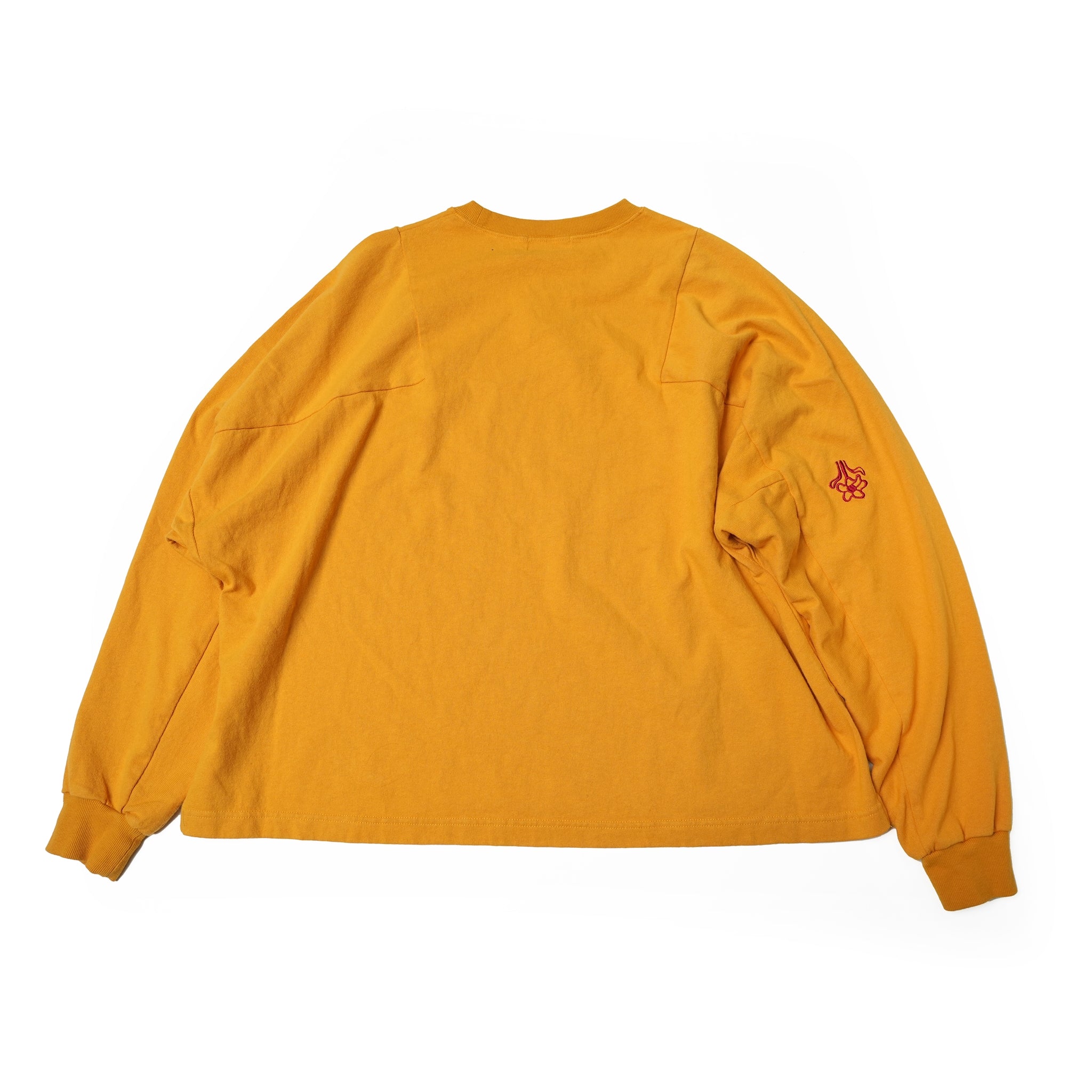 Embroidery Panel Long Sleeve – Ash Whte / Black / Green / Marigold / Redchili | AMBERGLEAM