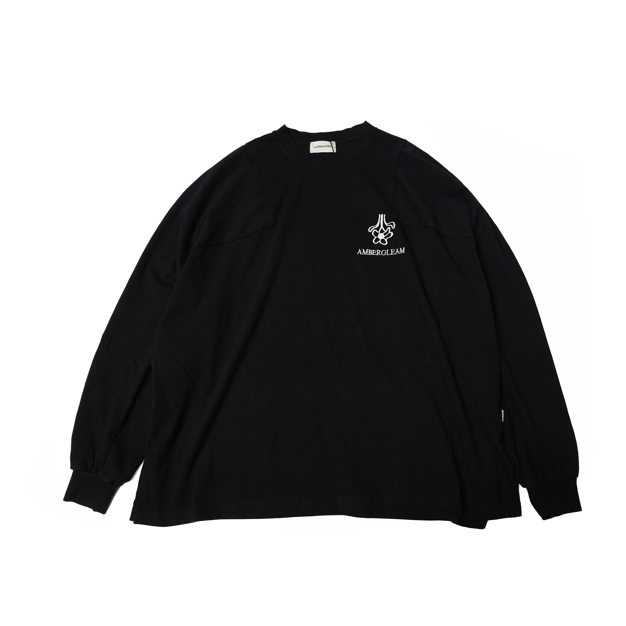 Embroidery Panel Long Sleeve – Ash Whte / Black / Green / Marigold / Redchili | AMBERGLEAM