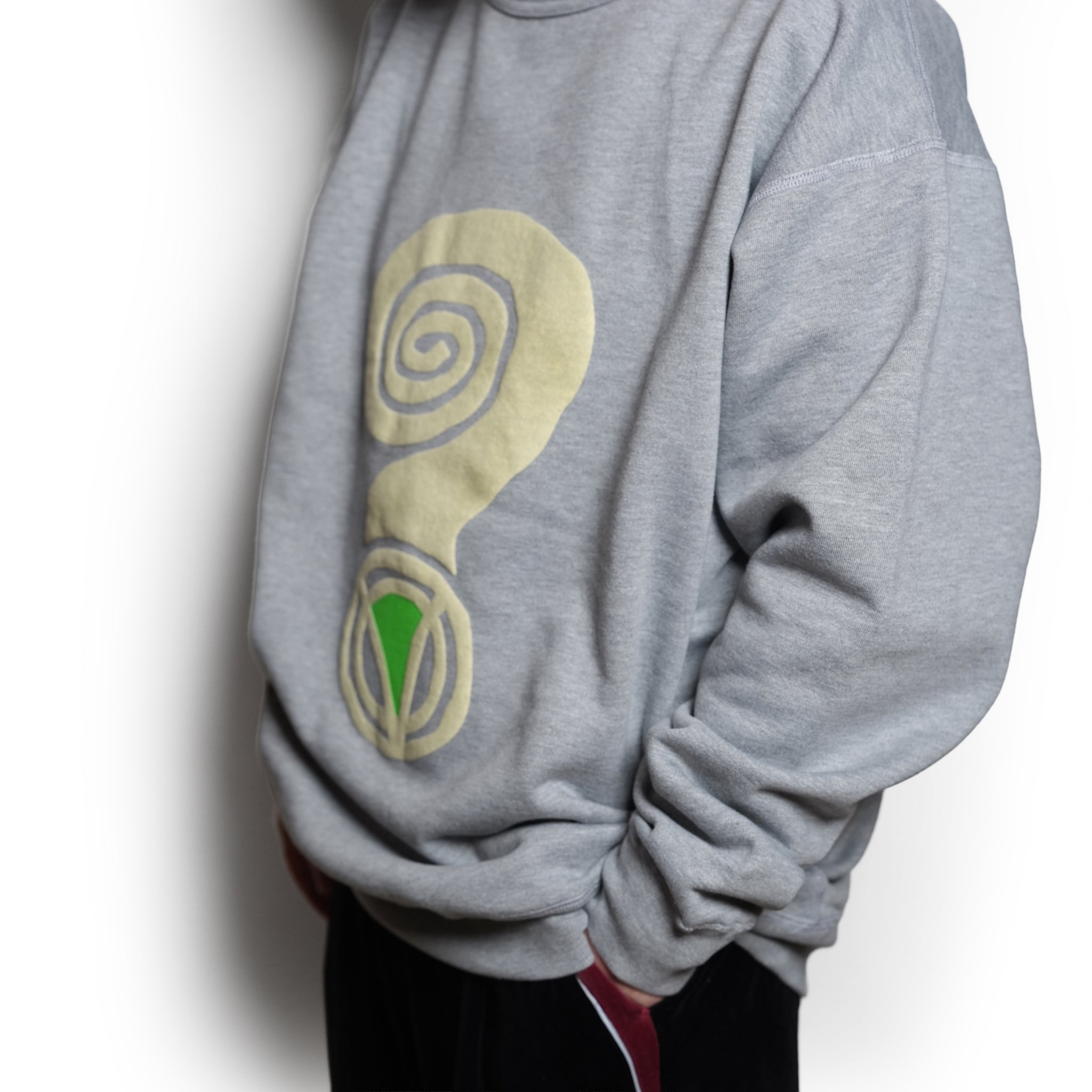 H.S.H CREW | Color_Ash | No_VOO-1263_Ash【VOO_ヴォー】