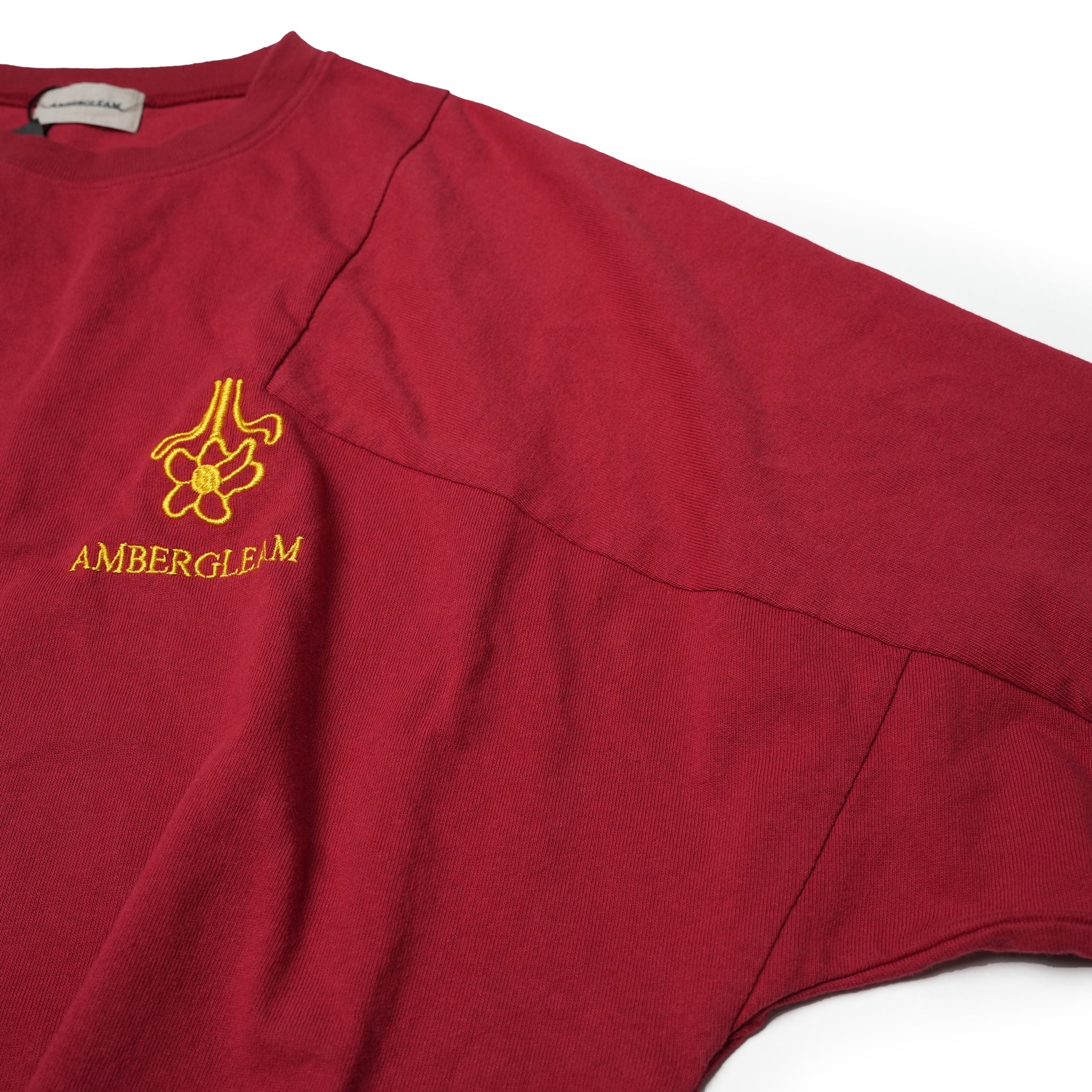 Embroidery Panel Long Sleeve – Ash Whte / Black / Green / Marigold / Redchili | AMBERGLEAM