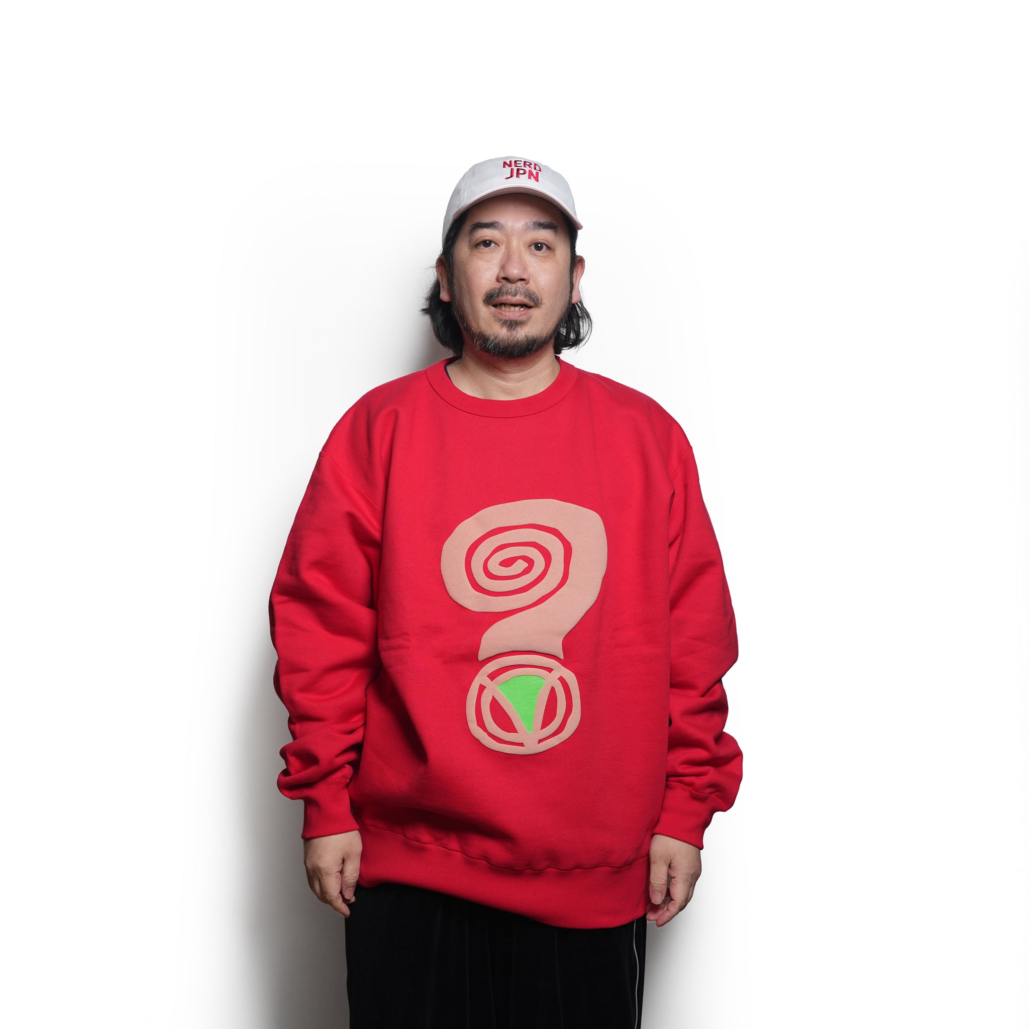 H.S.H CREW | Color_Red | No_VOO-1263_Red【VOO_ヴォー】