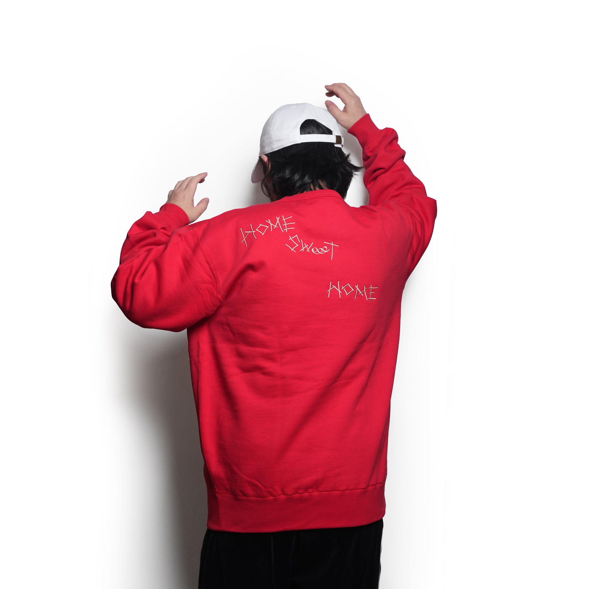 H.S.H CREW | Color_Red | No_VOO-1263_Red【VOO_ヴォー】