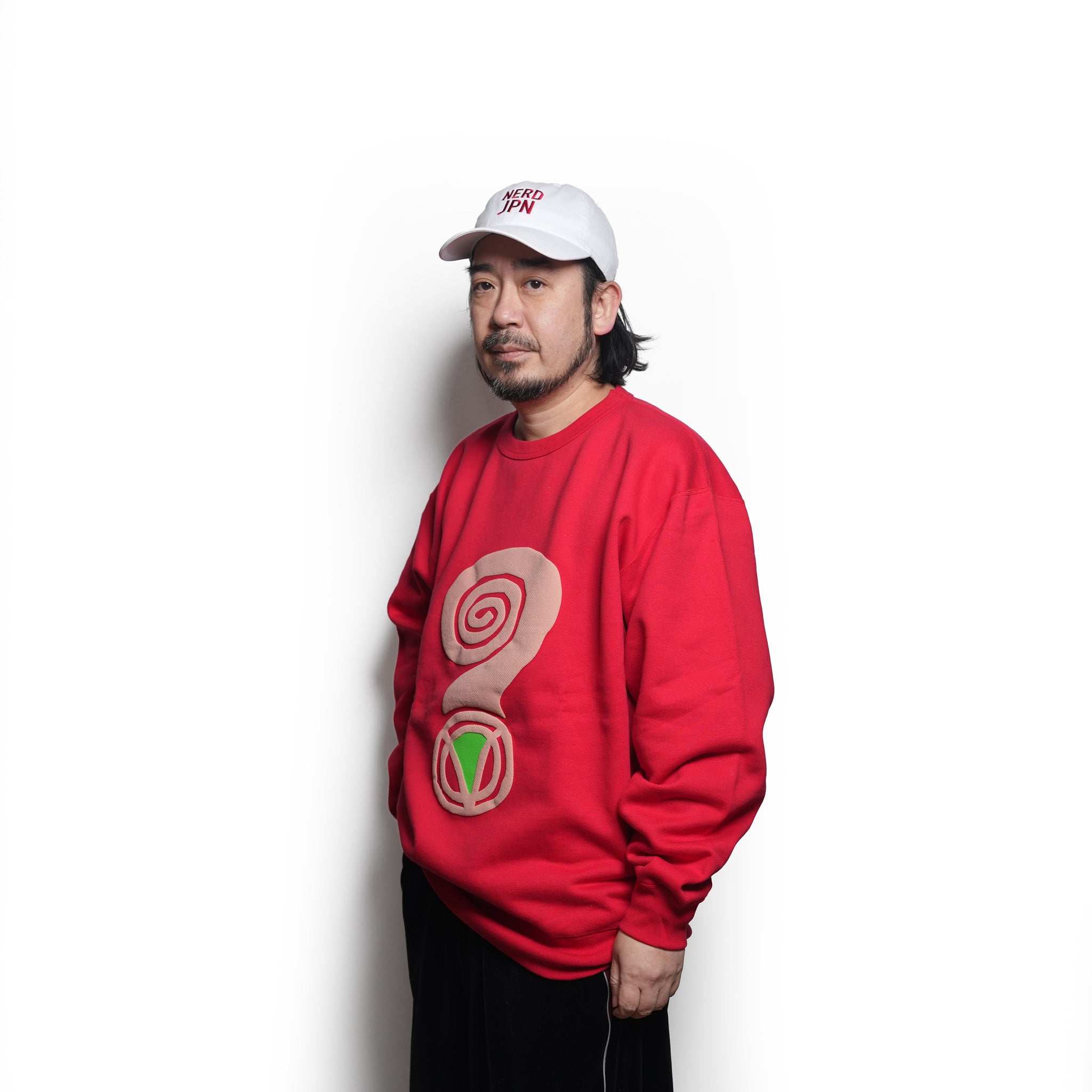 H.S.H CREW | Color_Red | No_VOO-1263_Red【VOO_ヴォー】
